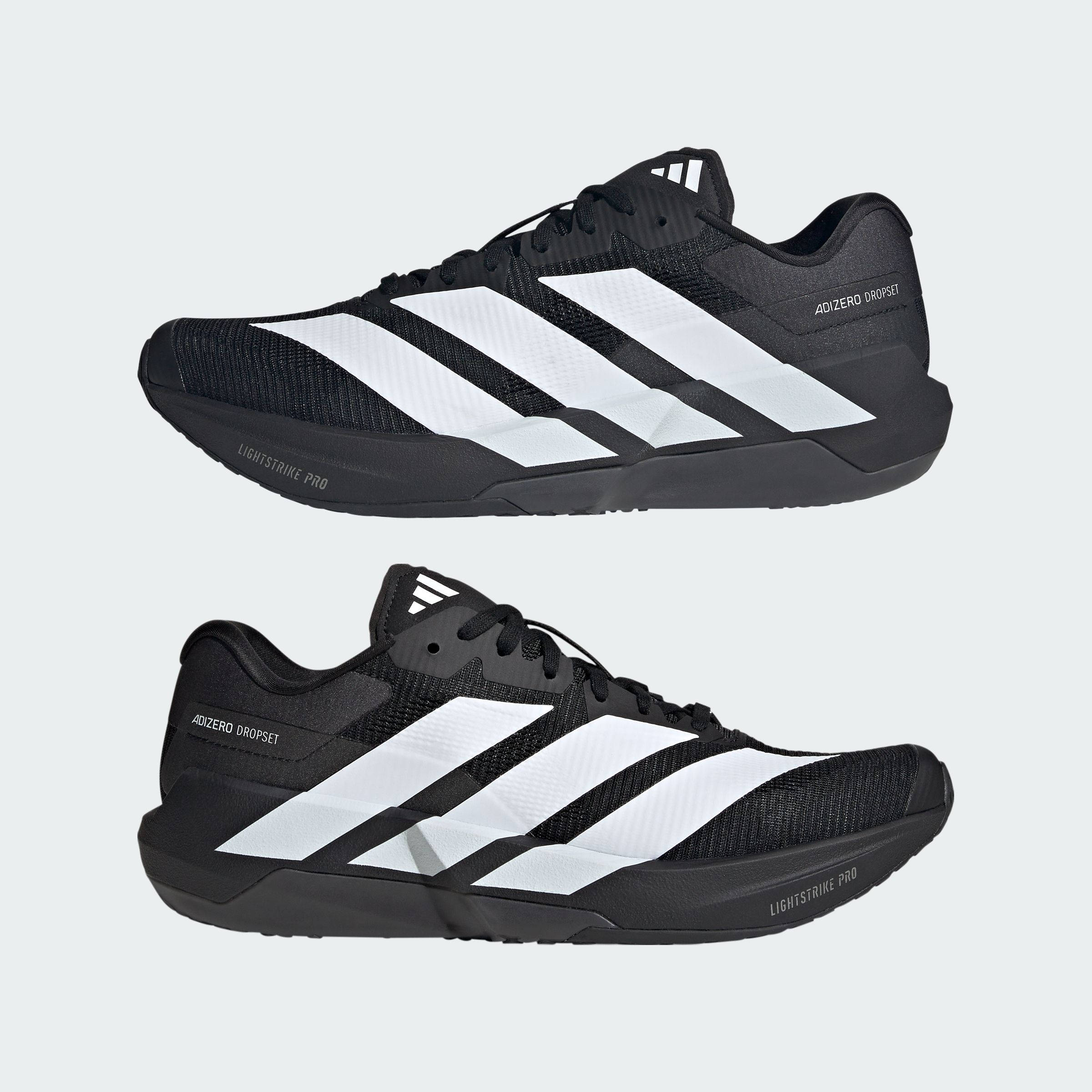 adidas Adizero Dropset Pro Black White KH6710 feature
