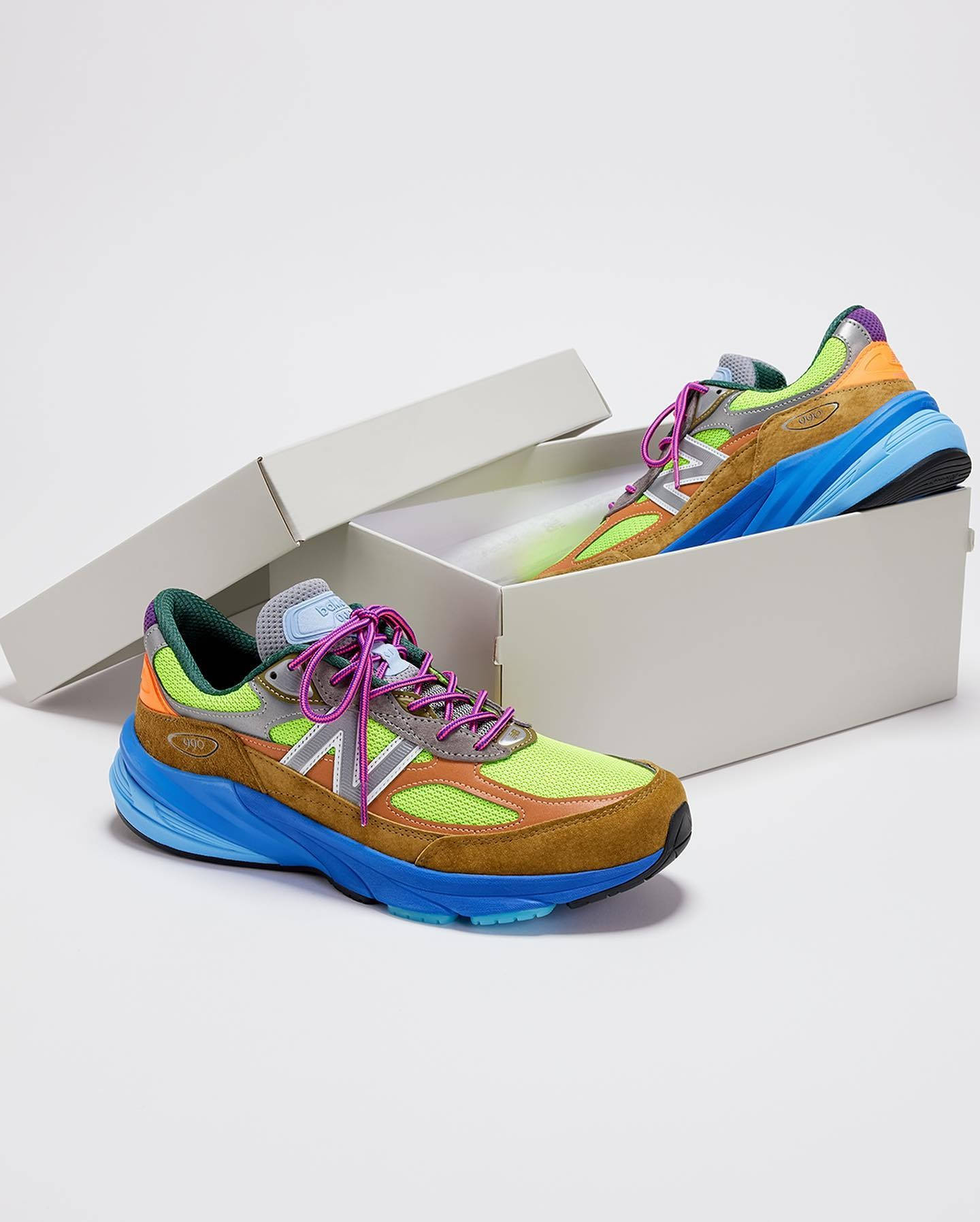 action bronson x new blance 990v6 in box