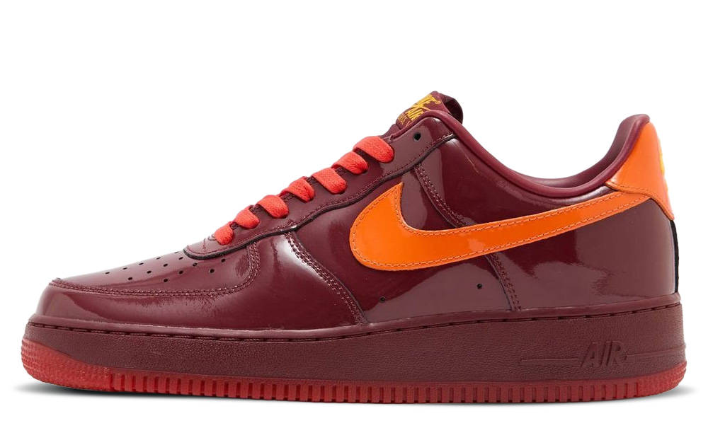 Nike Air Force 1 Low Patent Pack Dark Team Red