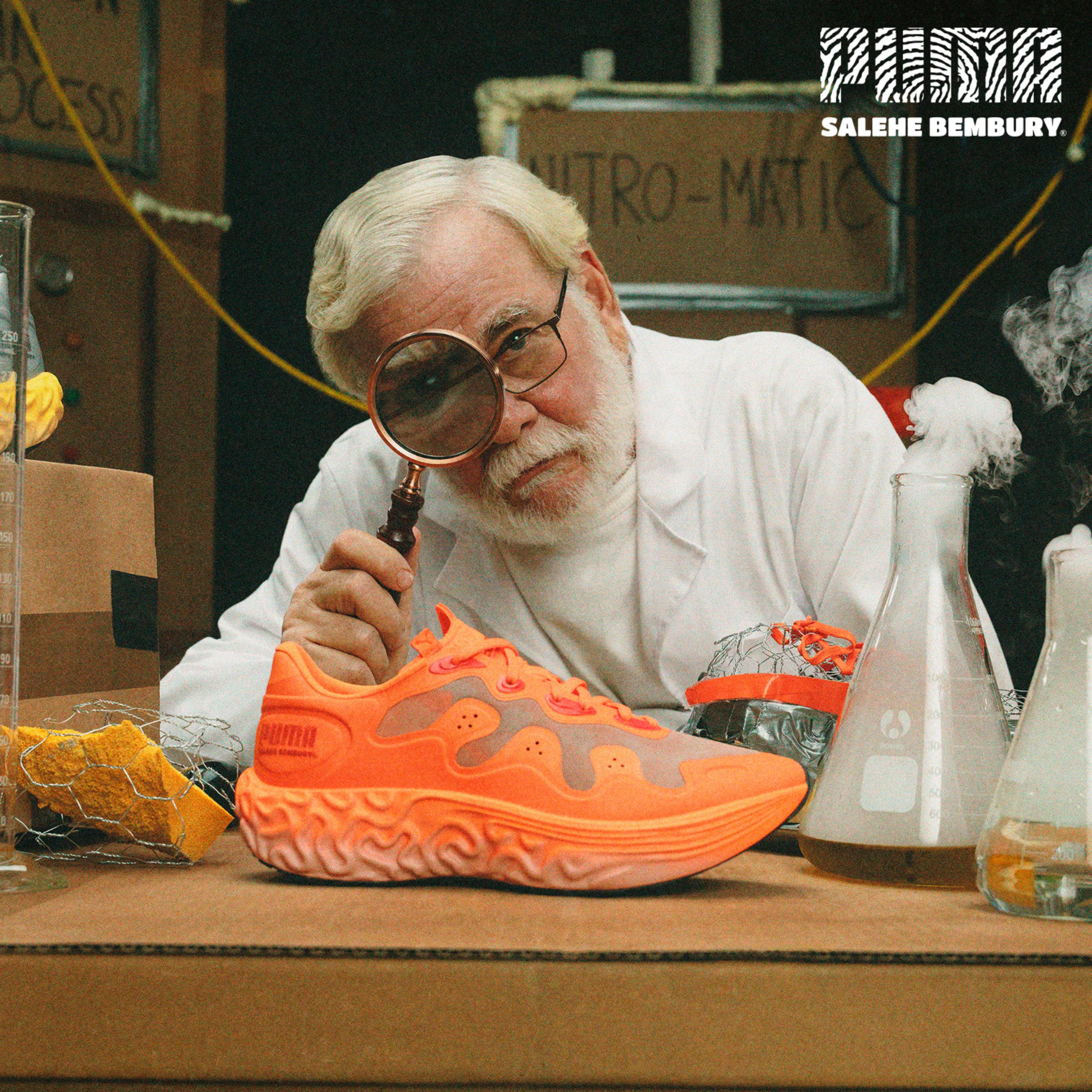 Salehe Bembury x PUMA Velum 2 Nitro Red Clay Nasturtium 409221 03 feature
