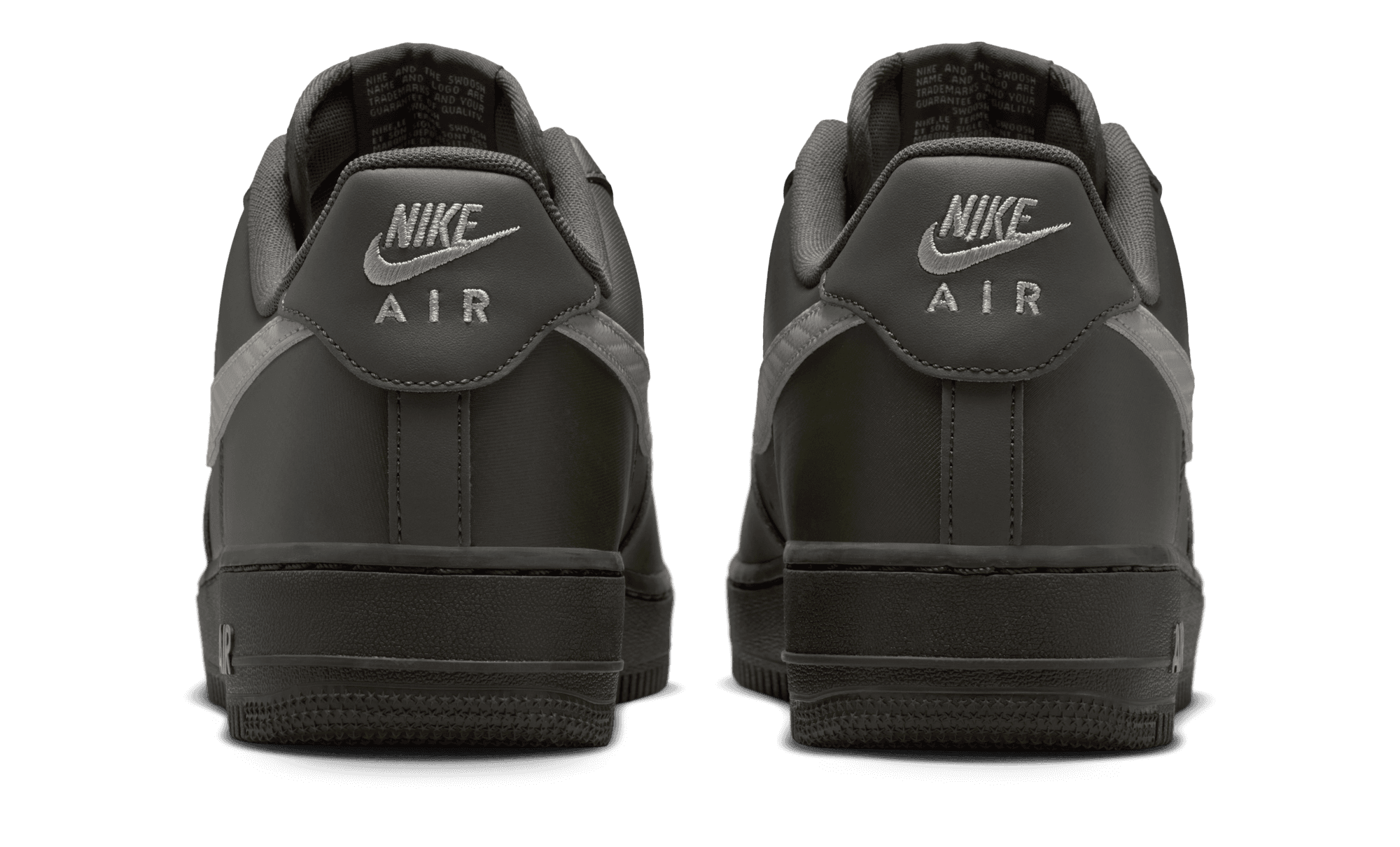 Nike Air Force 1 07 Newsprint College Grey | IV5732-001 back