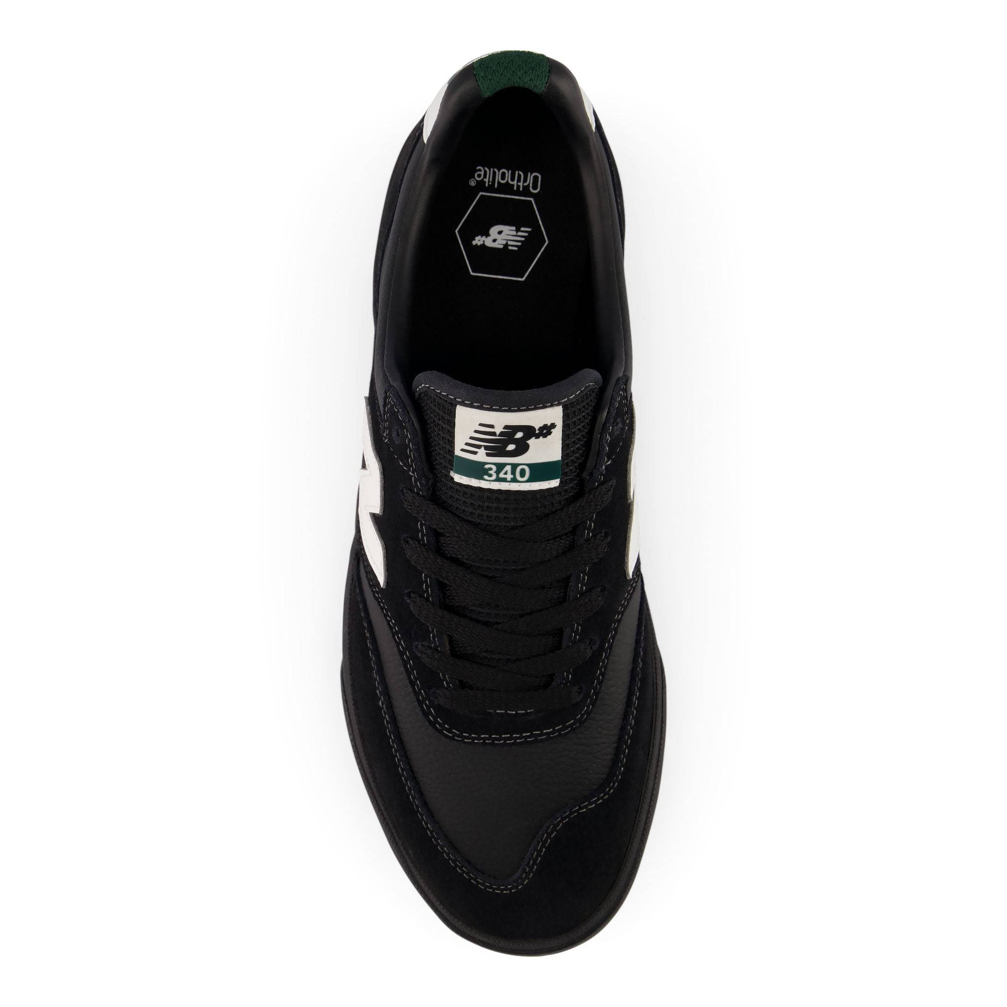 New Balance Numeric 340 Black White UN340YRW middle