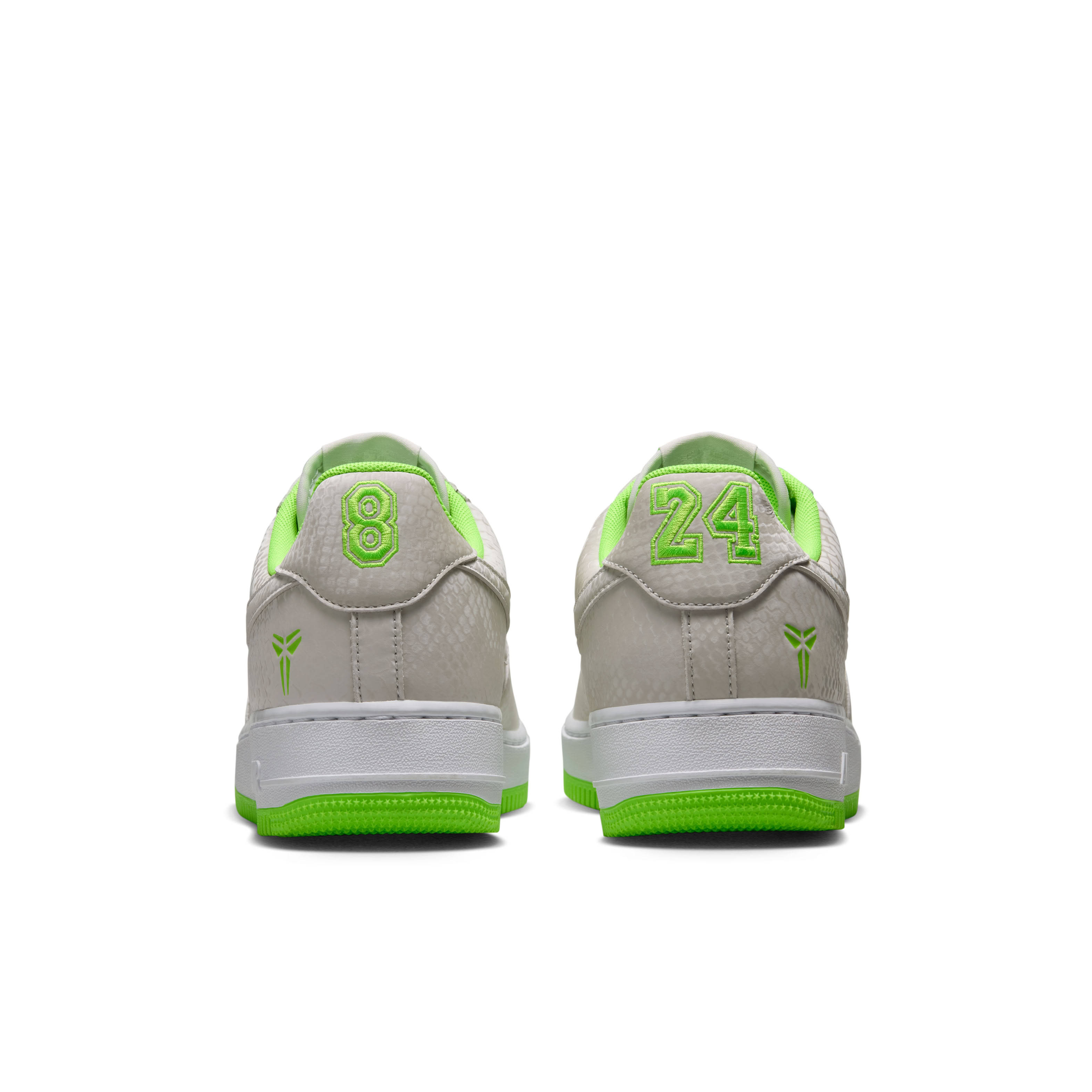 Kobe Bryant x Nike Air Force 1 Low Electric Green Heel