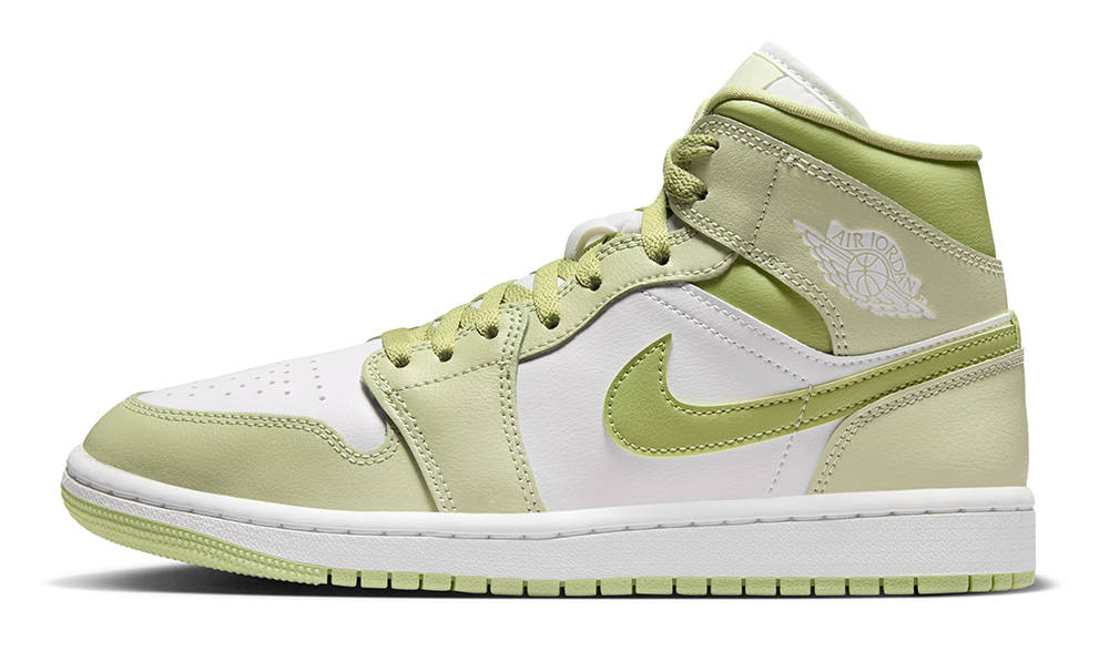 Air Jordan 1 Mid Olive Aura BQ6472-302