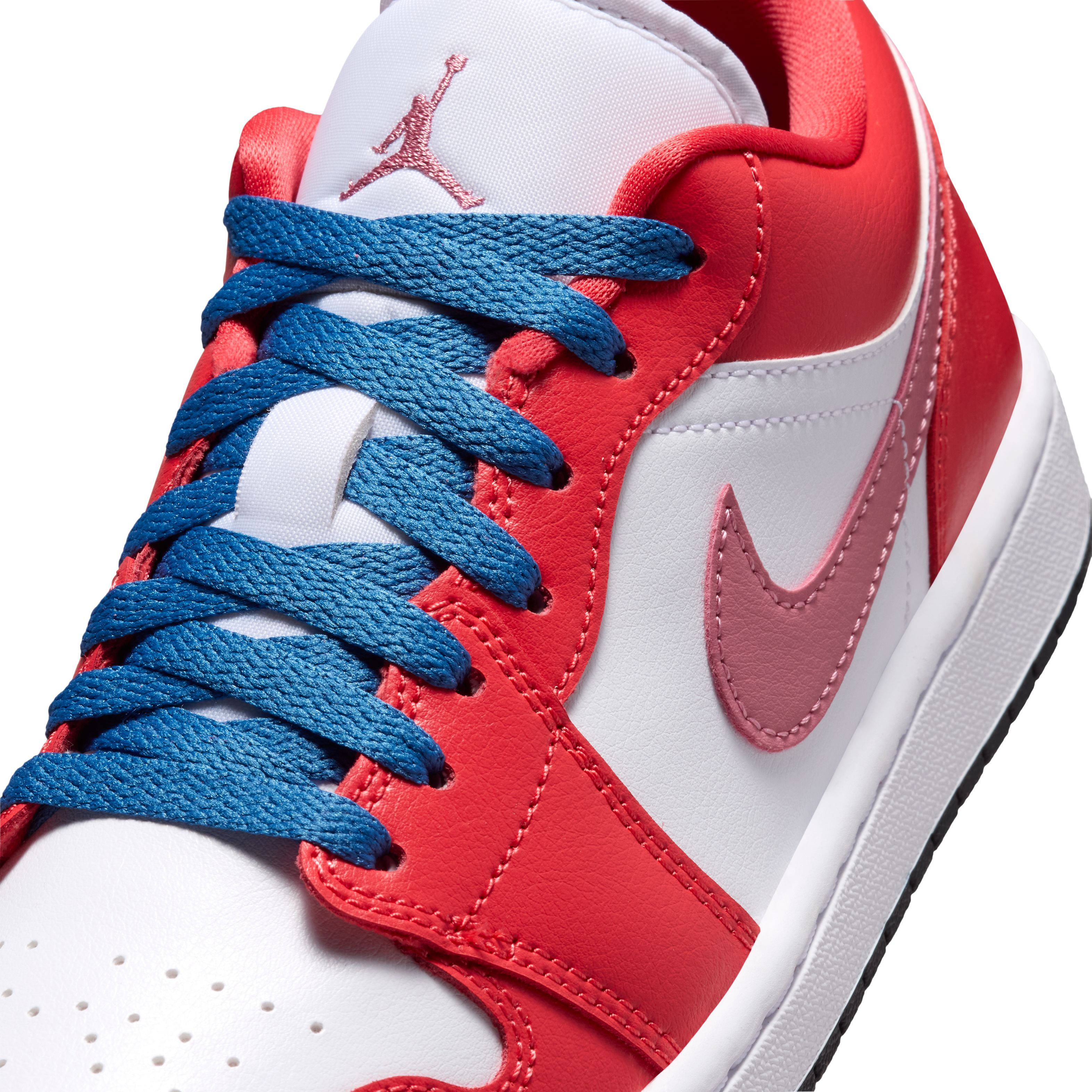 Air Jordan 1 Low Track Red White DC0774 608 side