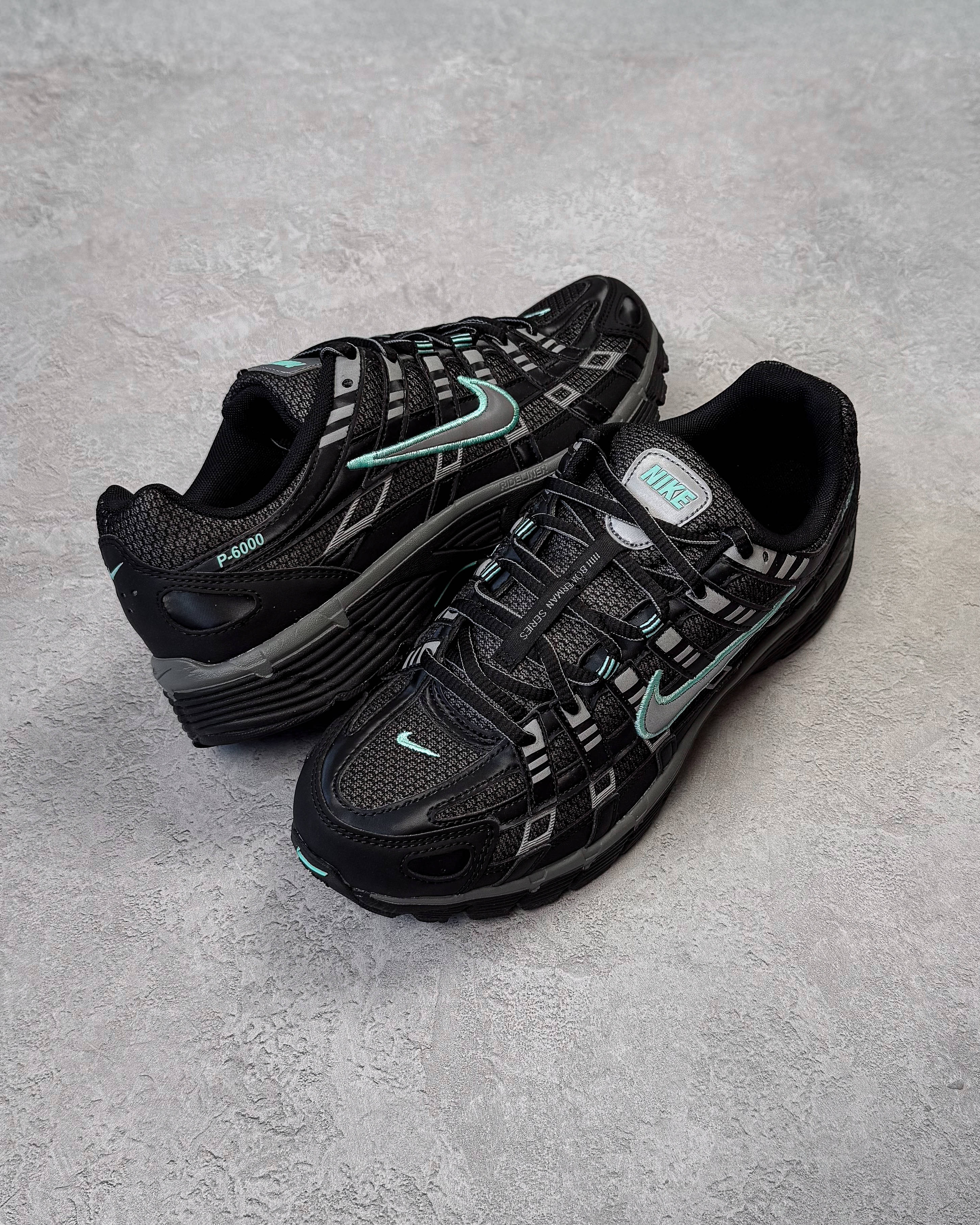Nike P-6000 Black Hyper Turquoise