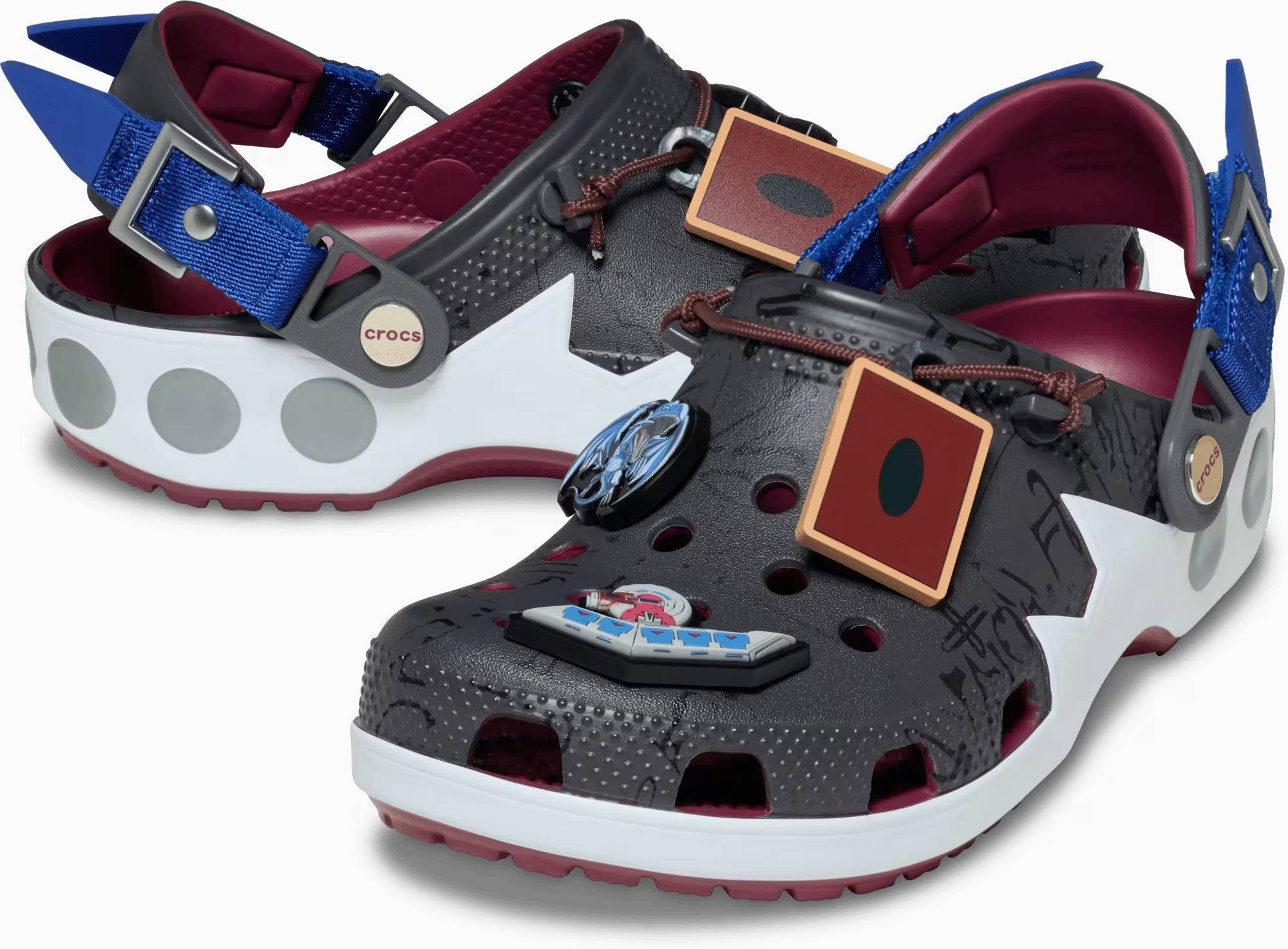 Yu Gi Oh! x Crocs Classic Clog Seto Kaiba 213590 90H front