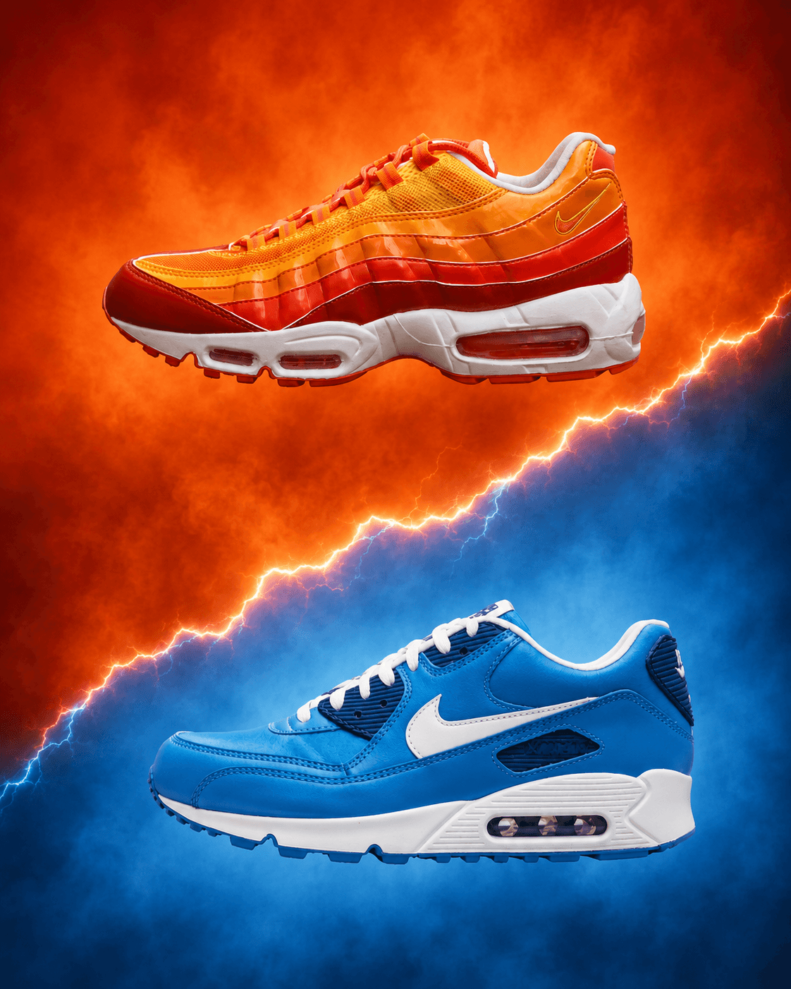 fantastic four air max 95 and 90