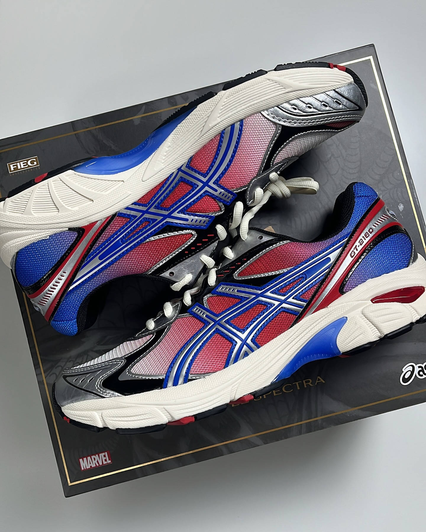 asics gt 2160 spiderman marvels pack