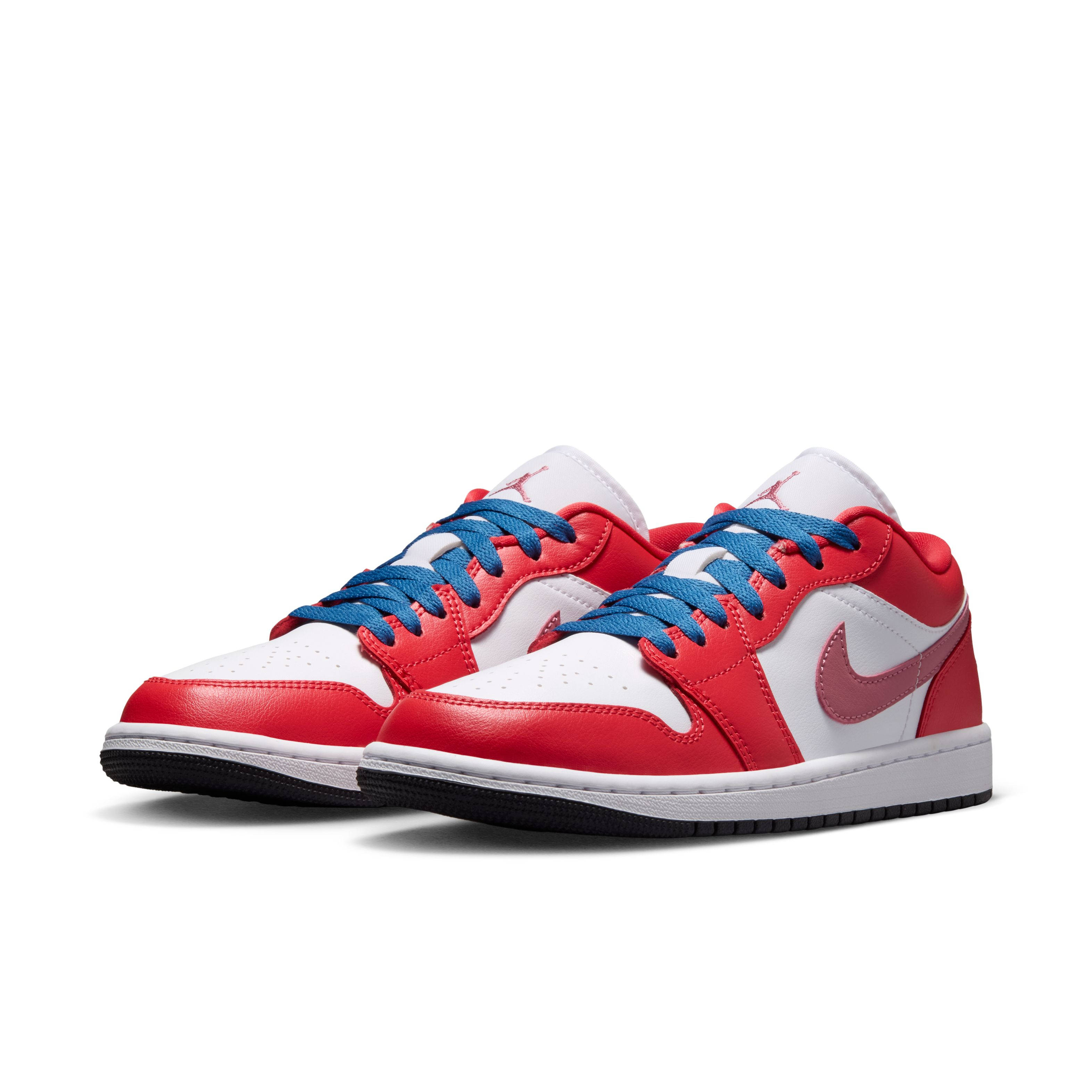 Air Jordan 1 Low Track Red White DC0774 608 front
