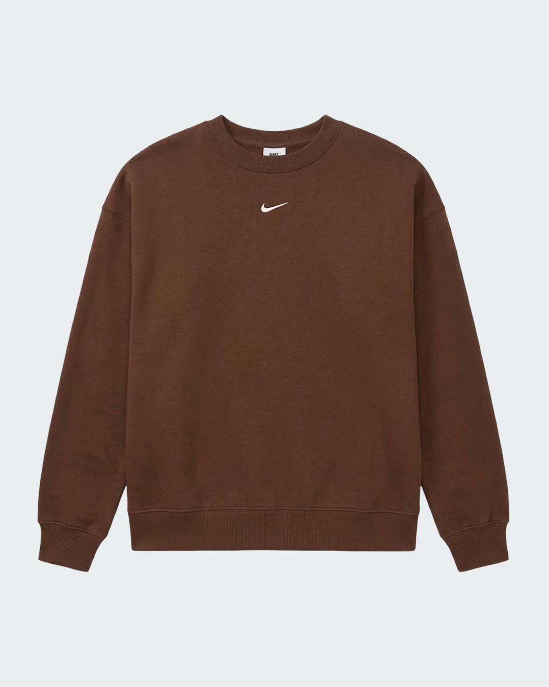 Nike Studio Fleece Oversized Crew-Neck Sweatshirt