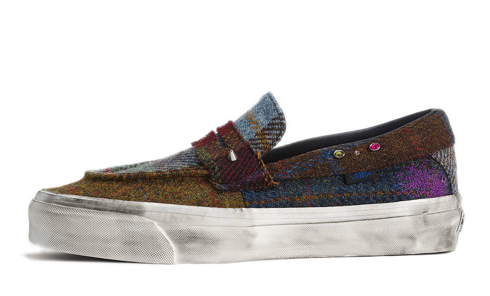Harris Tweed x Vans Premium Loafer 53 Brown | VN000Y8MCYL