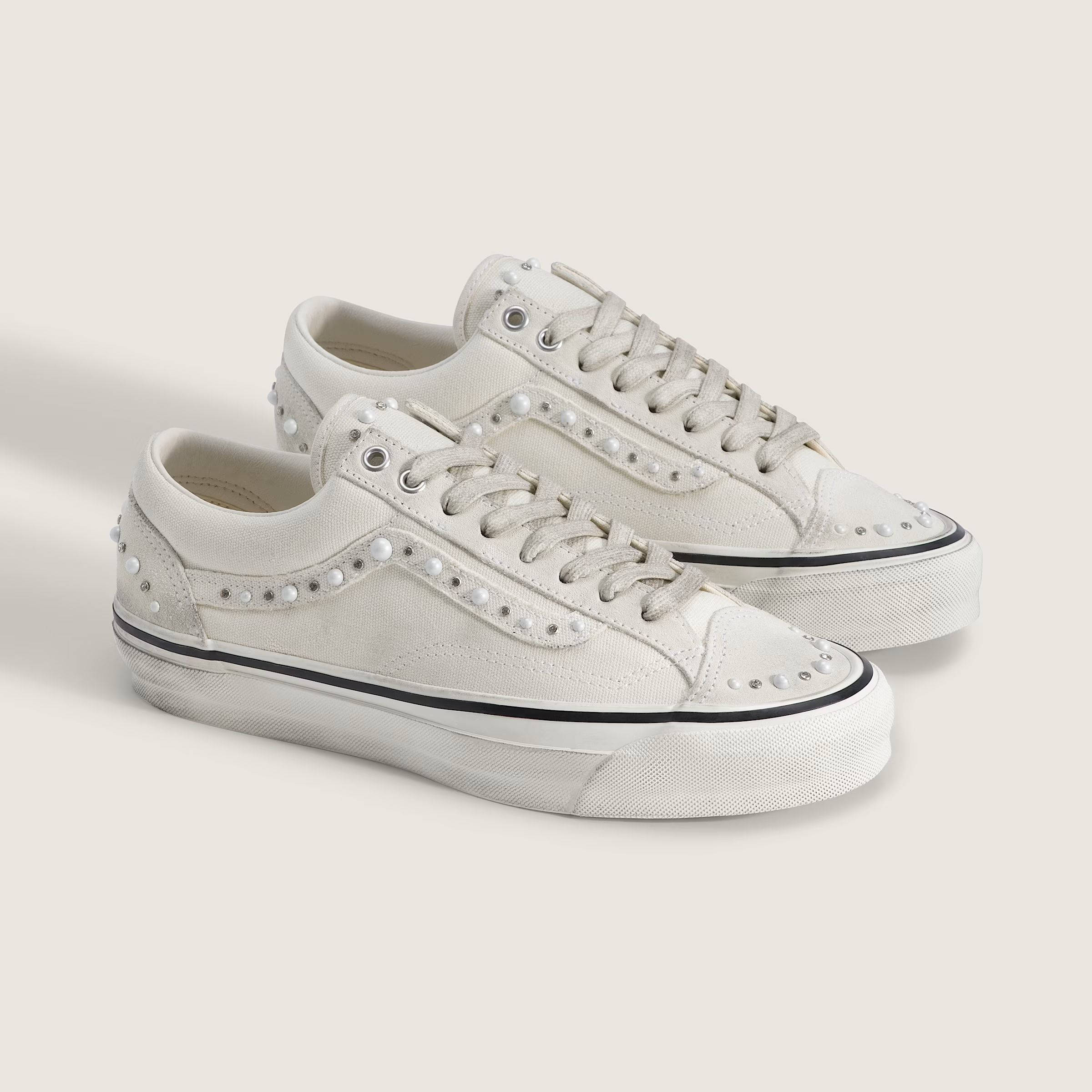 Vans Old Skool 36 Pearlized White VN000ZB8CDA front
