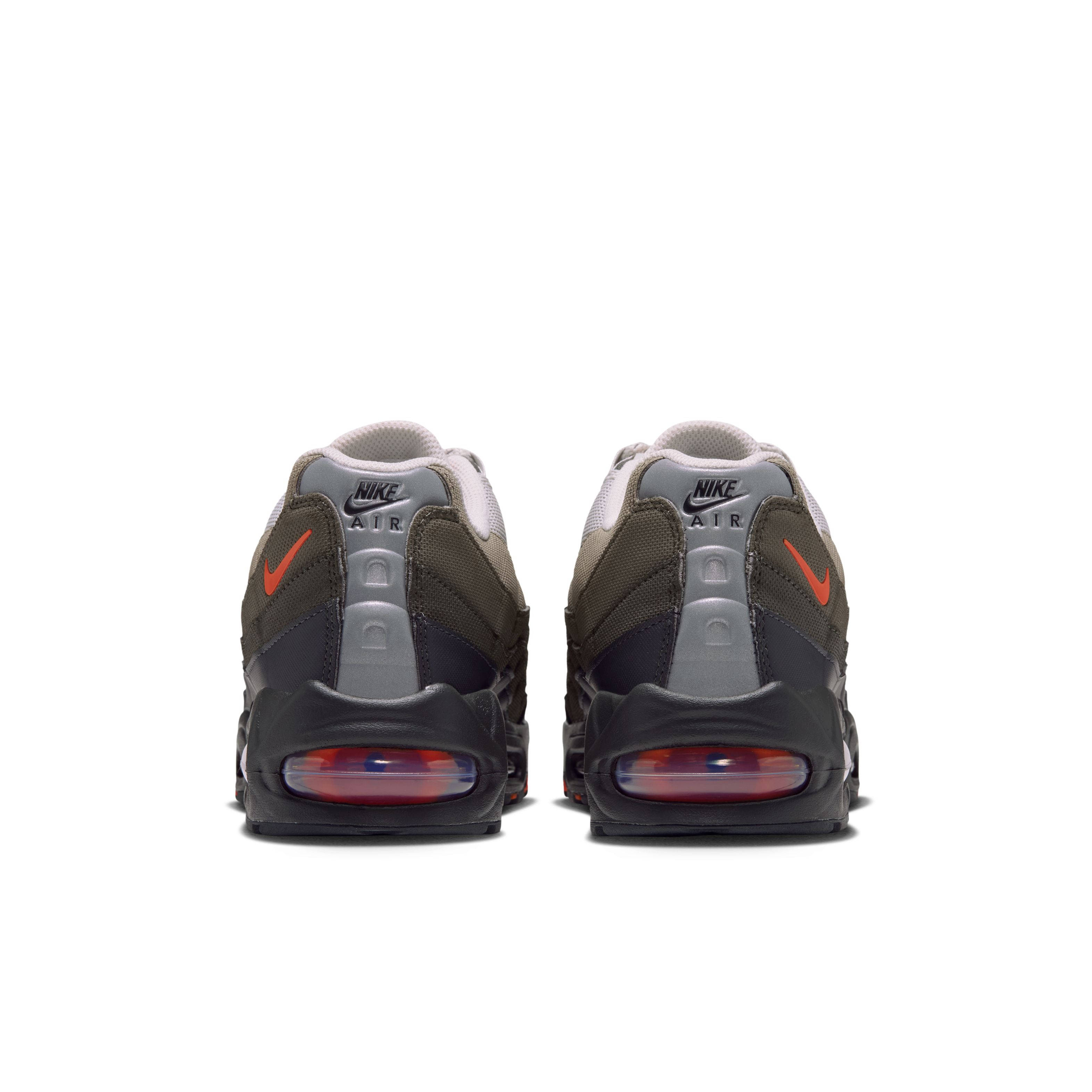 Nike Air Max 95 Big Bubble Dark Loden Safety Orange back