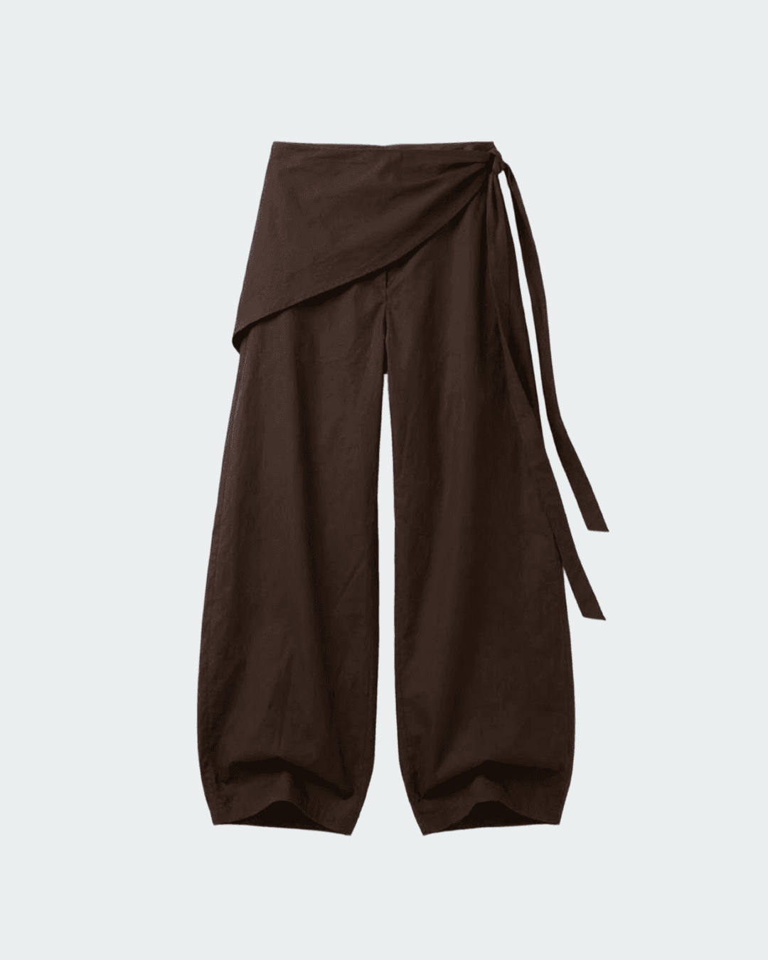Mango scarf detail barrel trouser