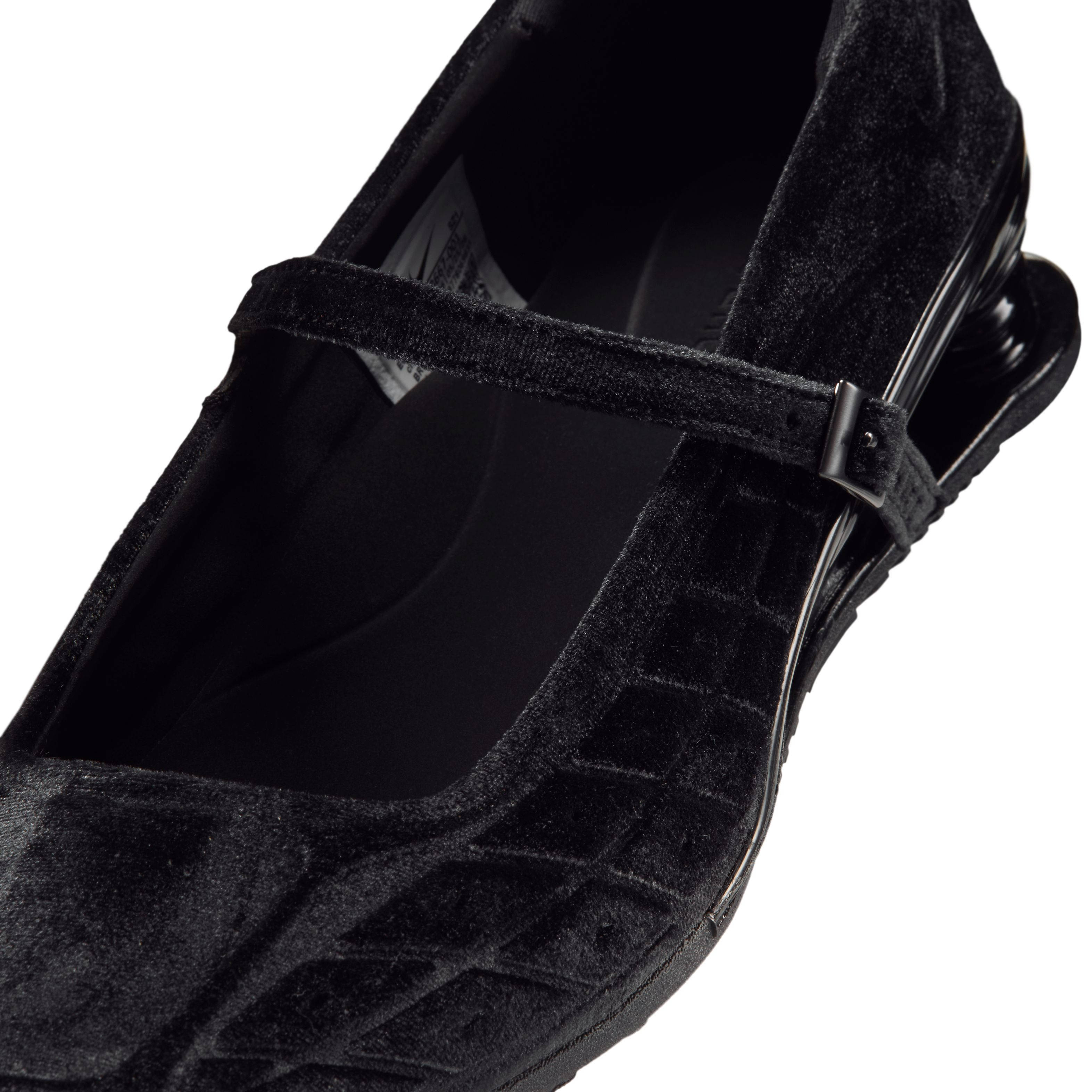 Nike Shox Z Calistra Velvet Triple Black IR8667 001 side