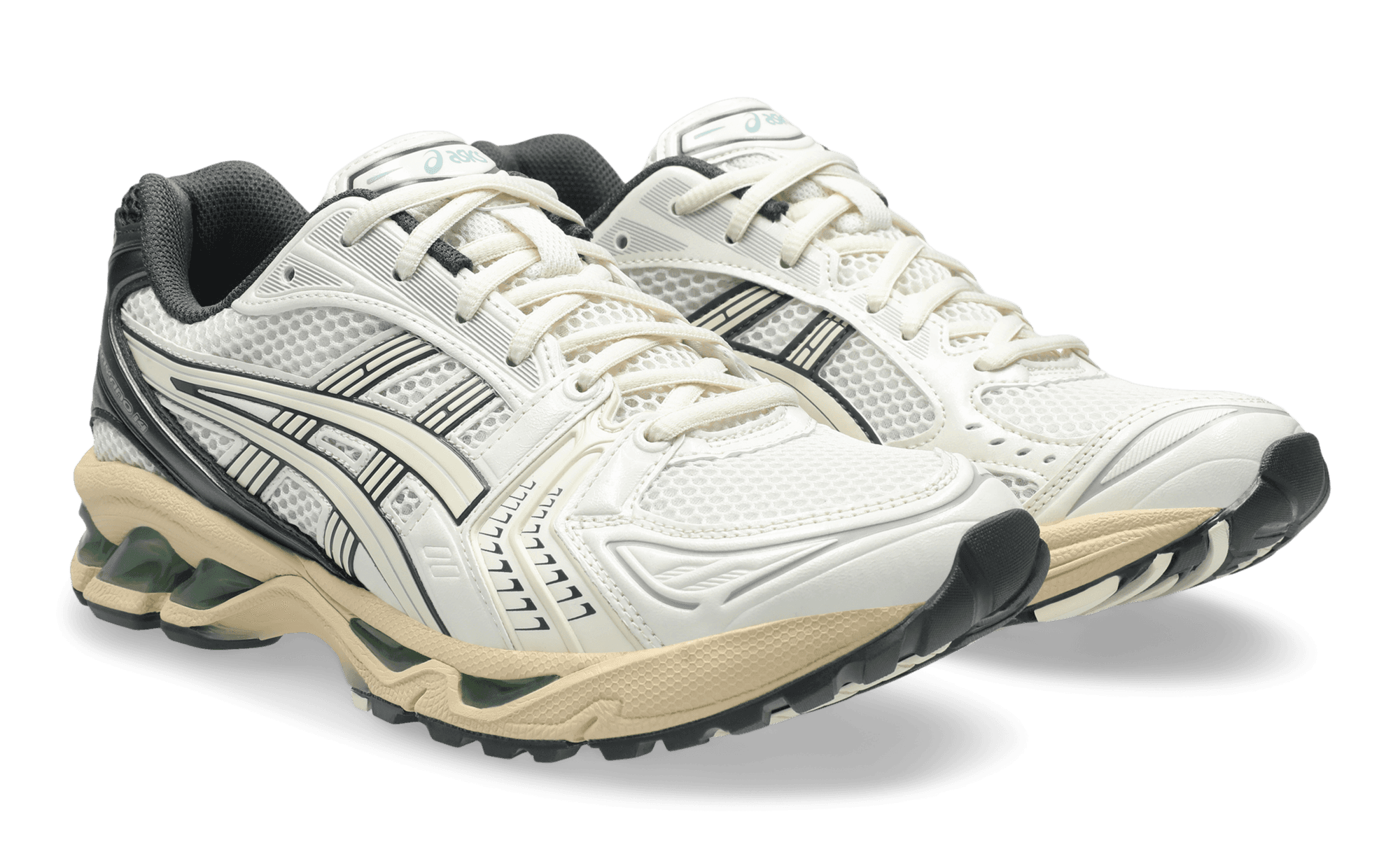 ASICS Gel-Kayano 14 Cream Obsidian Grey front