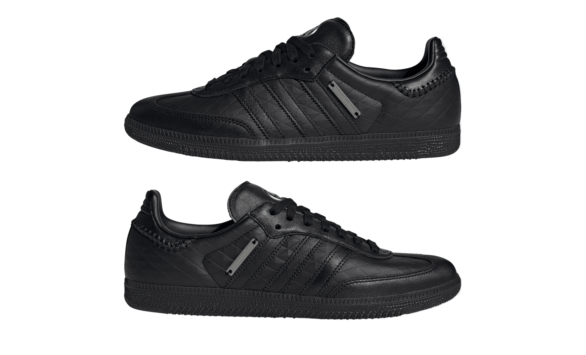 Mercedes Benz x adidas Samba OG Black featrue