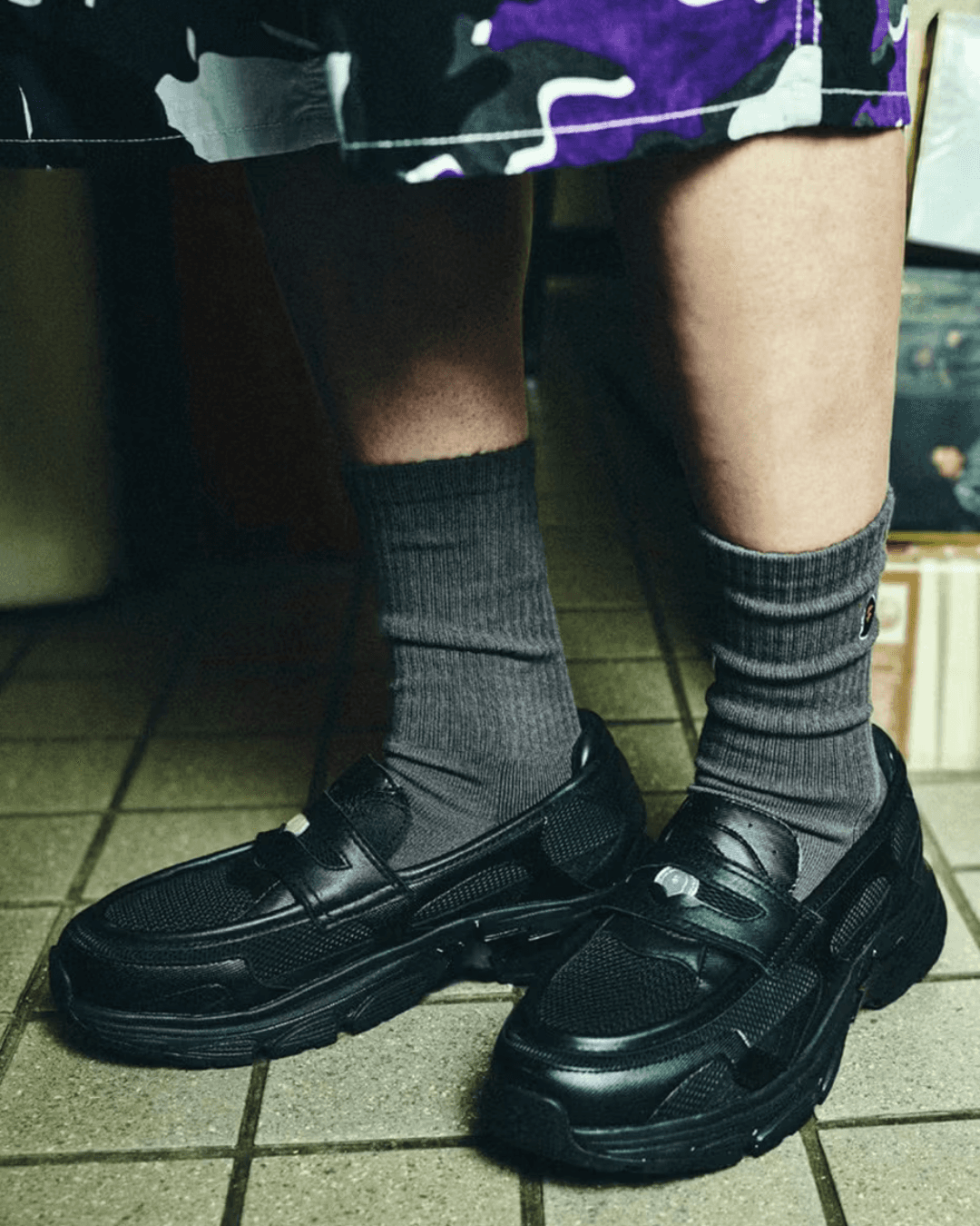 BAPE LOAFER STA BLACK