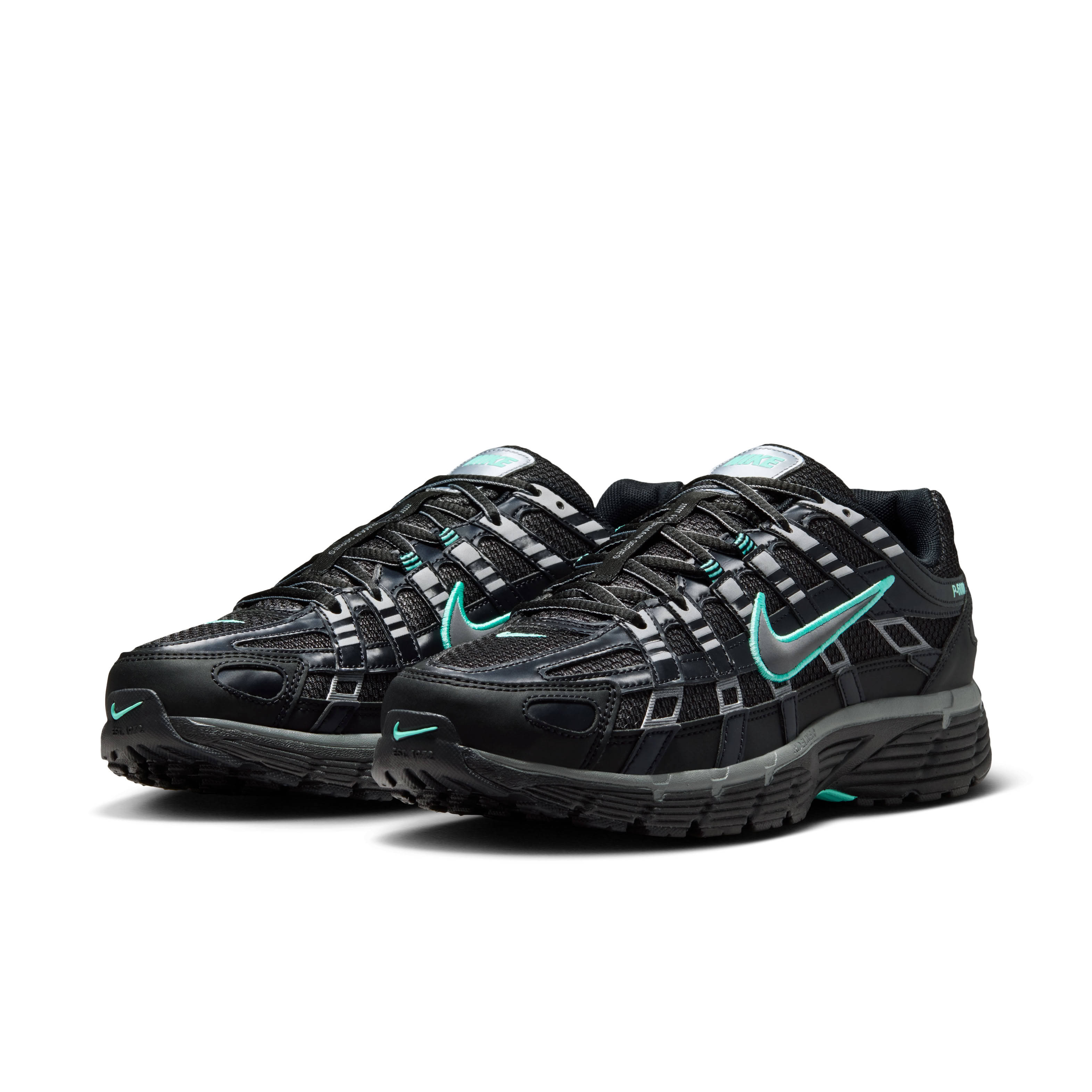 Nike P 6000 Black Hyper Turquoise Front