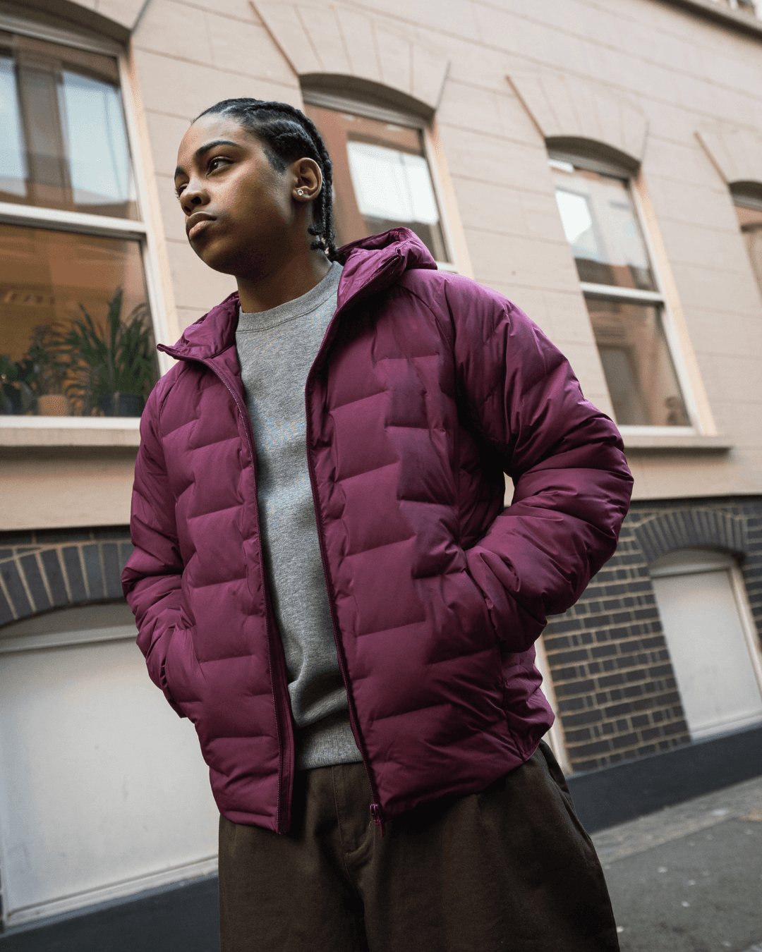 PUFFERTECH Parka Wine