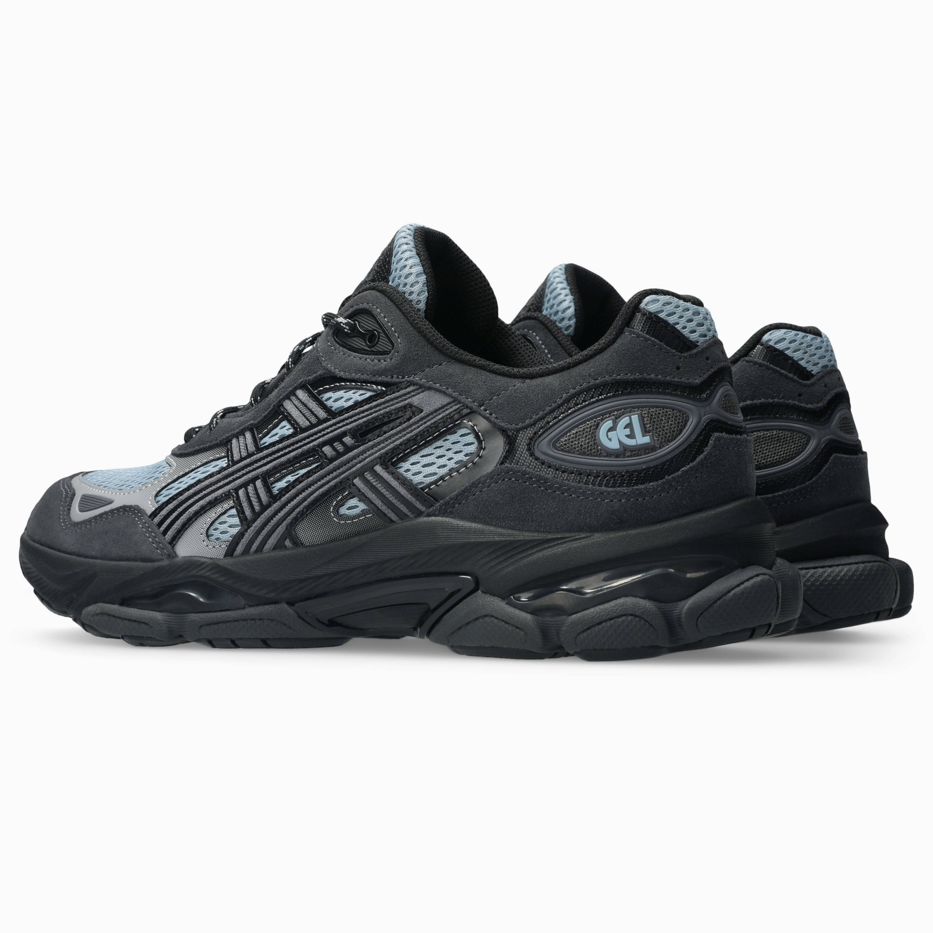 ASICS Gel NYC 2.0 Slate Blue Heel Side