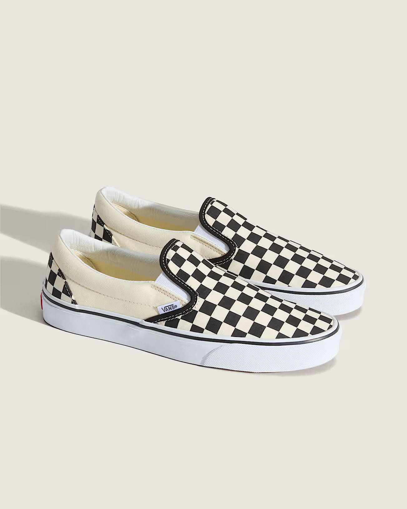 Vans Classic Slip On Checkerboard Black White VN000EYEBWW front