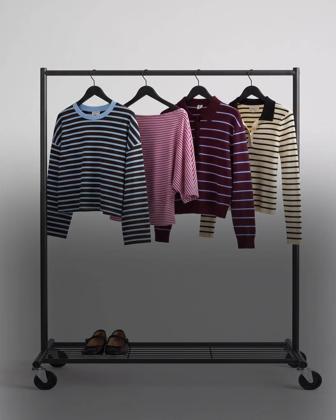 striped long-sleeves