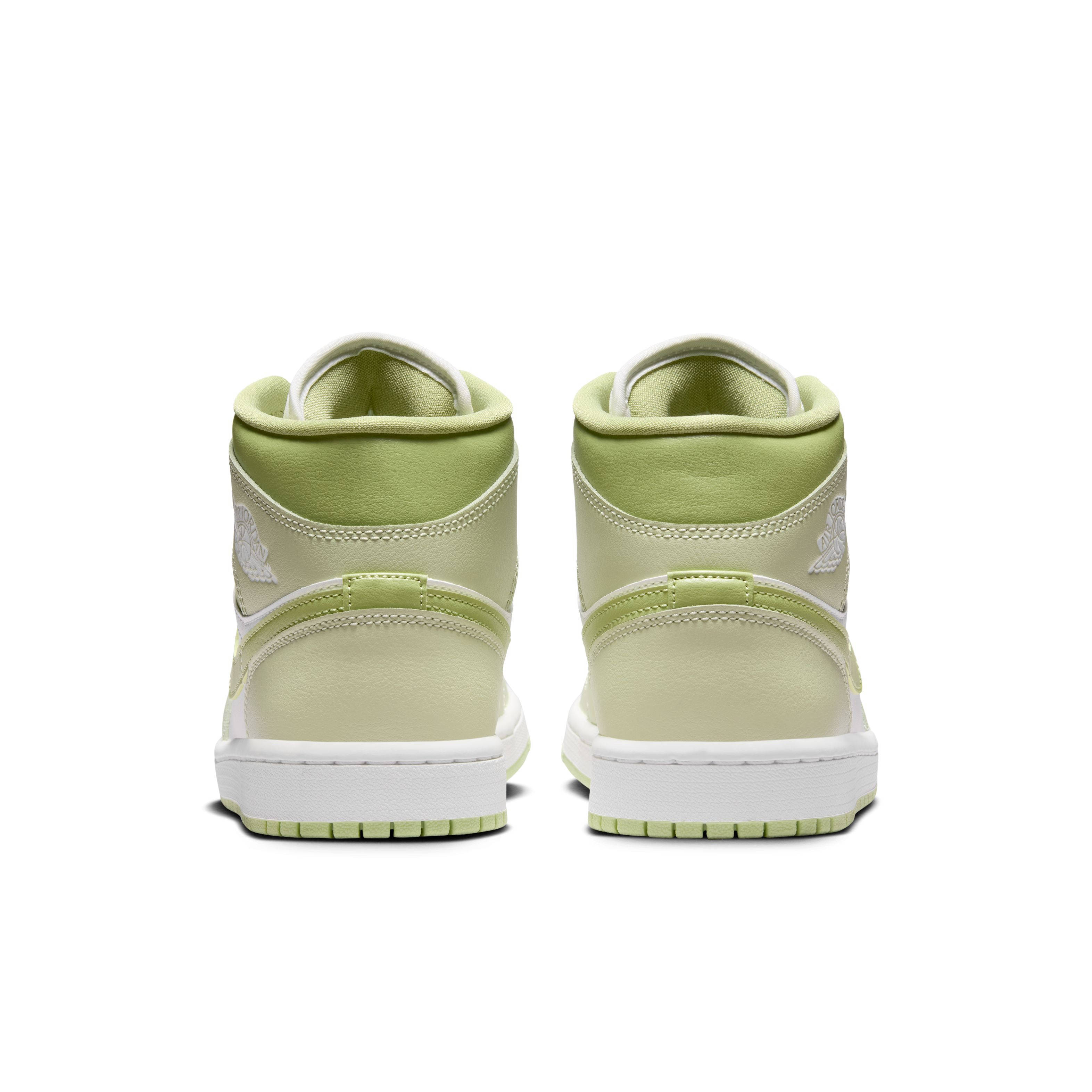 Air Jordan 1 Mid Olive Aura BQ6472 302 back