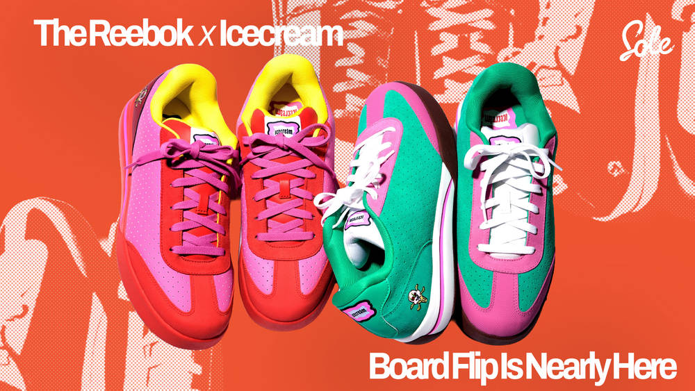 The Reebok x Icecream Board Flip Is Nearly Here The Reebok x Icecream Board Flip Is Nearly Here