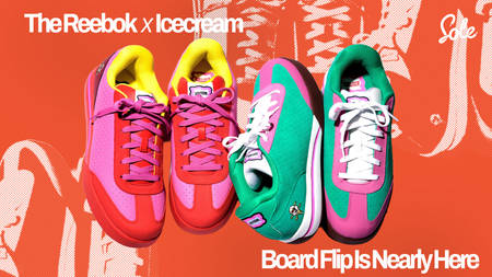The Reebok x Icecream Board Flip Is Nearly Here