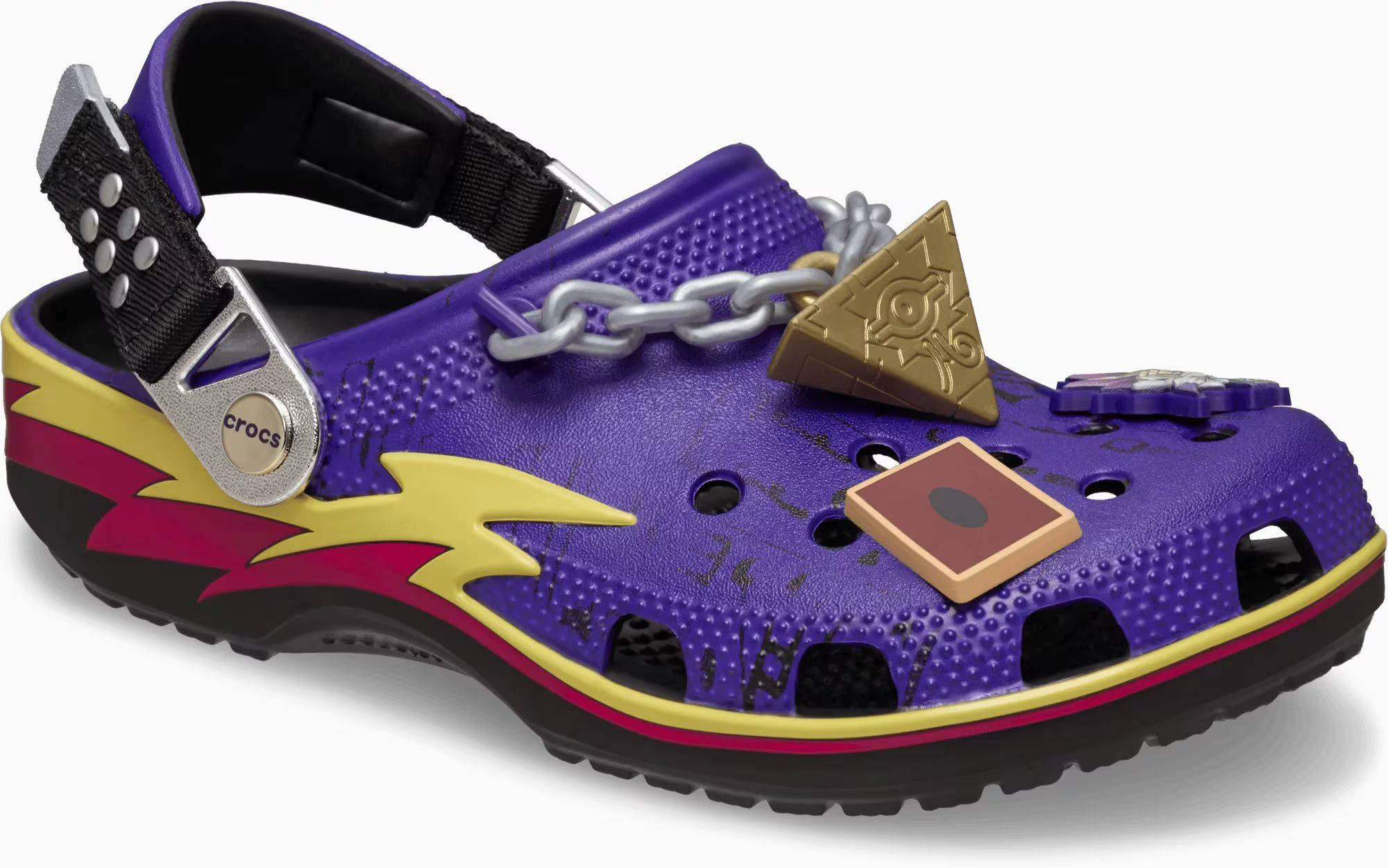 Yu Gi Oh! x Crocs Classic Clog Yugi Yami 213589 90H side