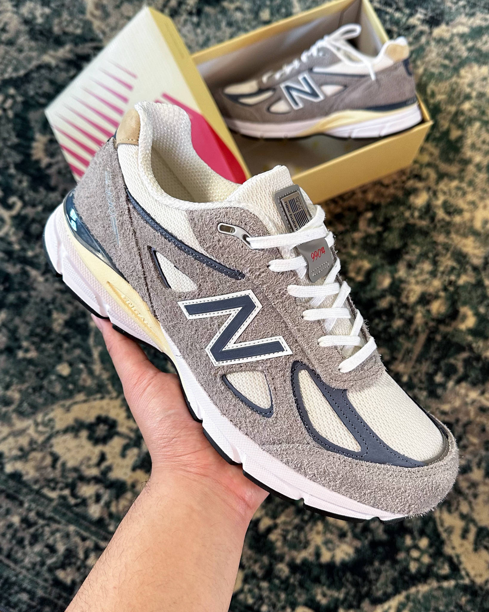 new balance 990v4 teddy santis