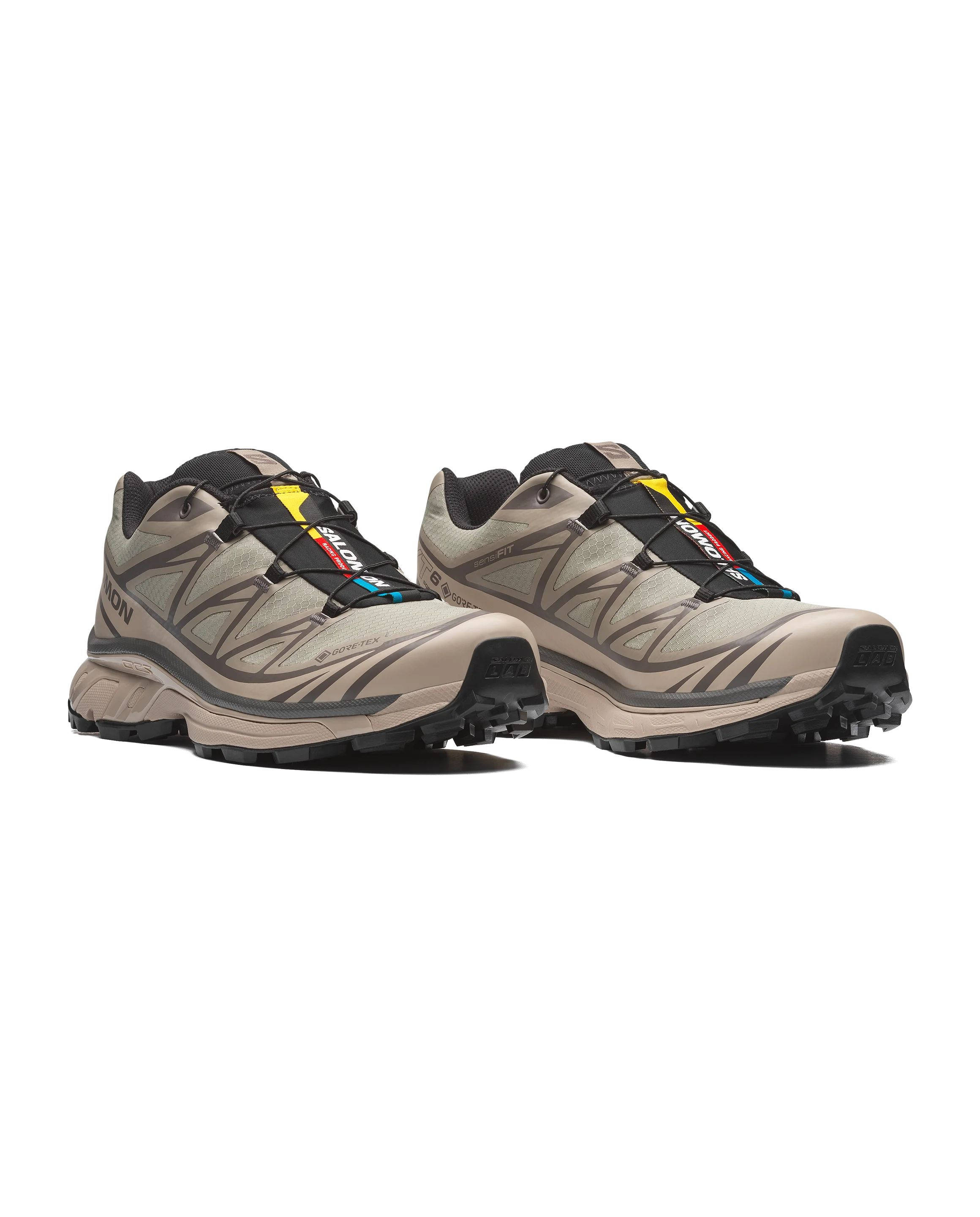 Salomon XT 6 GORE TEX Silver Sage Dark Gull Grey L49215100 front