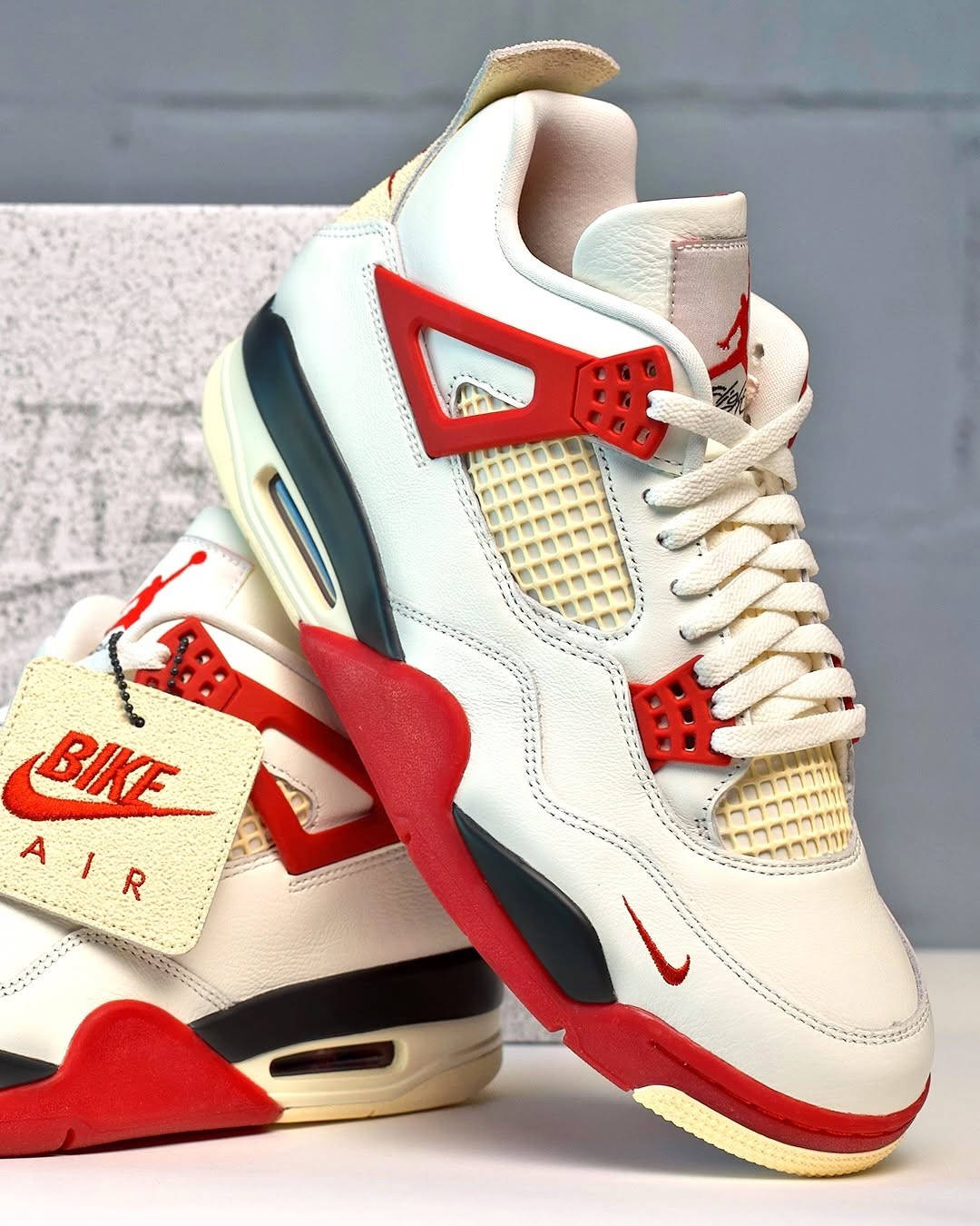 Nigel Sylvester x Air Jordan 4 Sail Cinnabar