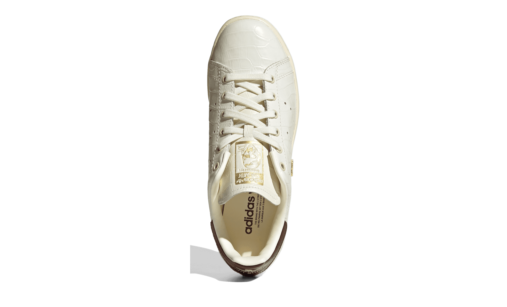 adidas Stan Smith 80s Off-White Maroon LA1696 middle