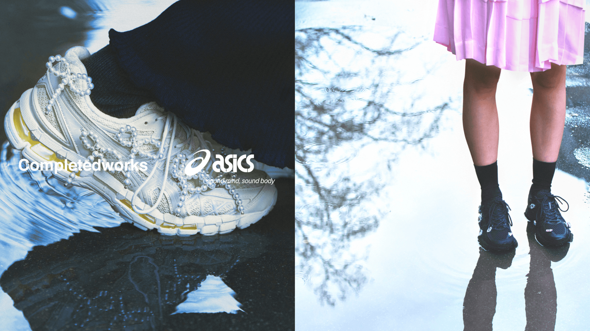 Bows, Gems, and Broken Rules: The Completedworks x ASICS Collab for People Who Hate Boring Sneakers