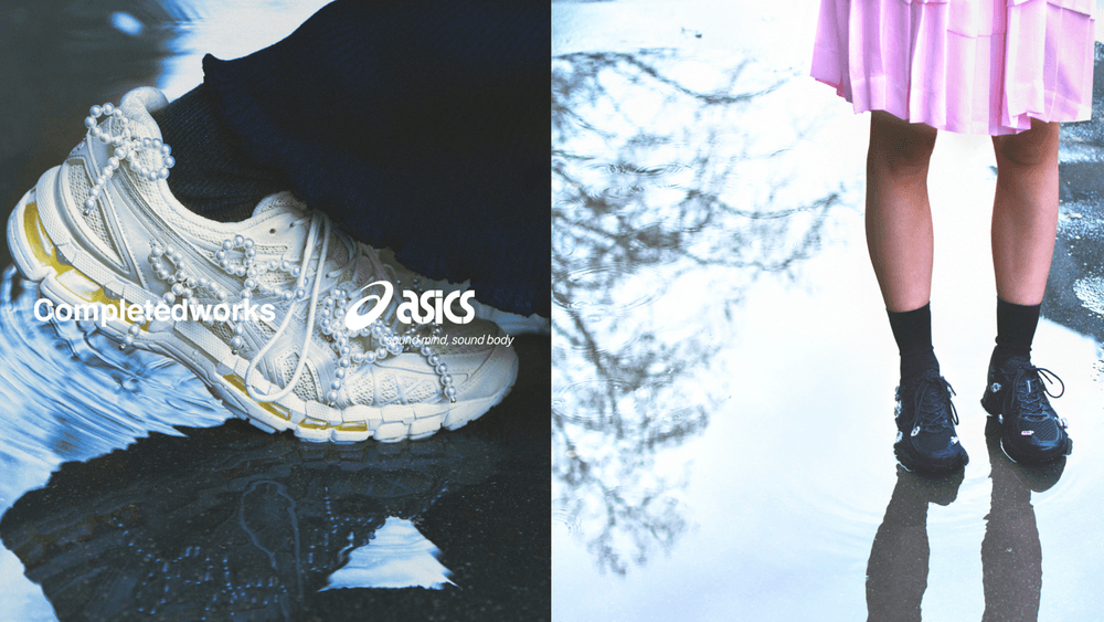 Bows, Gems, and Broken Rules: The Completedworks x ASICS Collab for People Who Hate Boring Sneakers Bows, Gems, and Broken Rules: The Completedworks x ASICS Collab for People Who Hate Boring Sneakers
