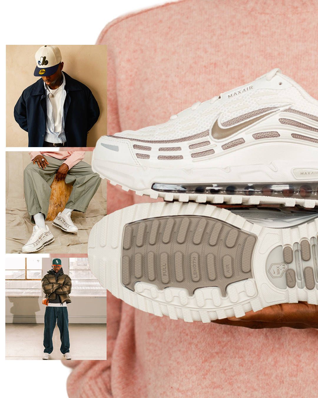 nike air max tl 2.5 phanom in hand shot