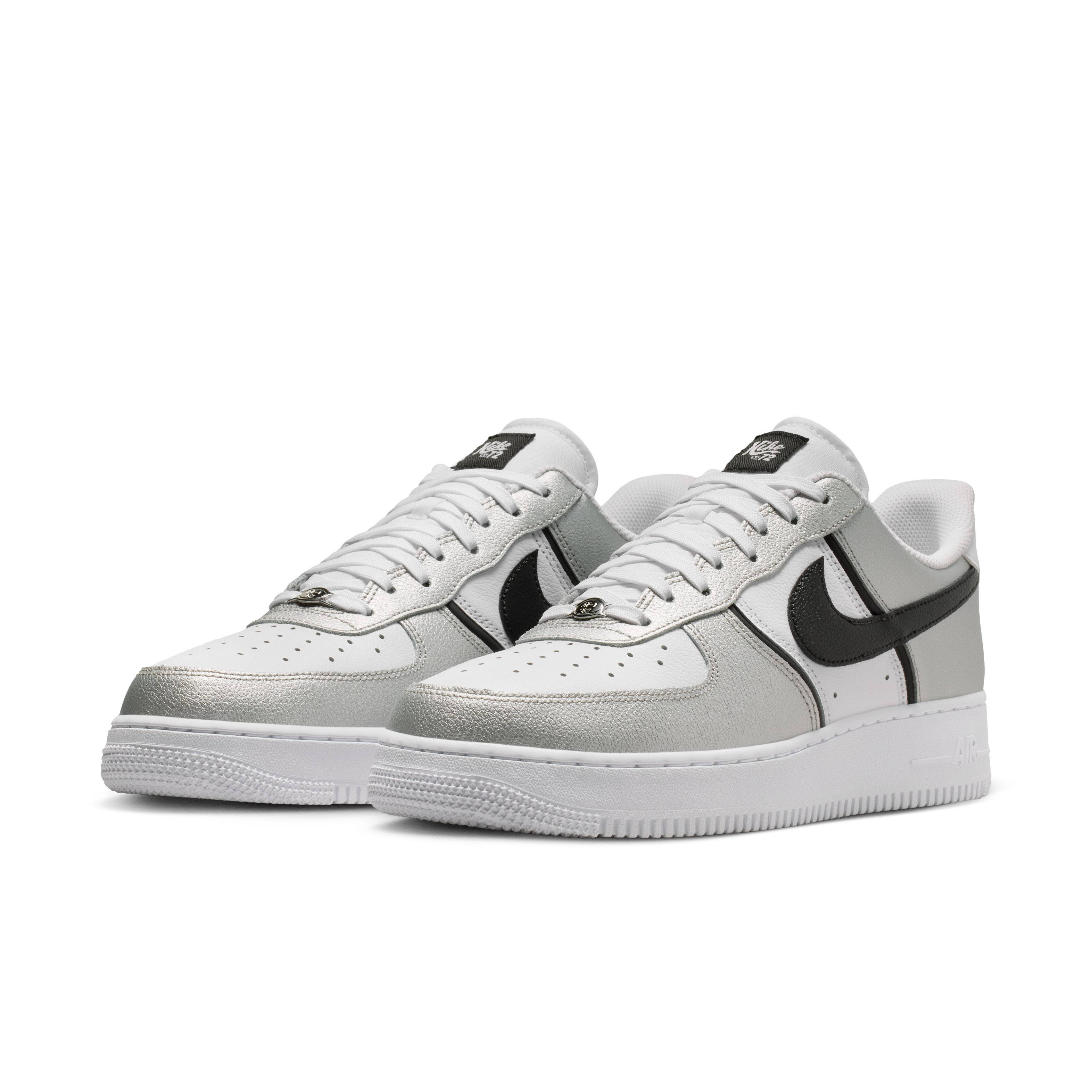 Nike Air Force 1 07 LV8 Metallic Silver White IM5752 001 front