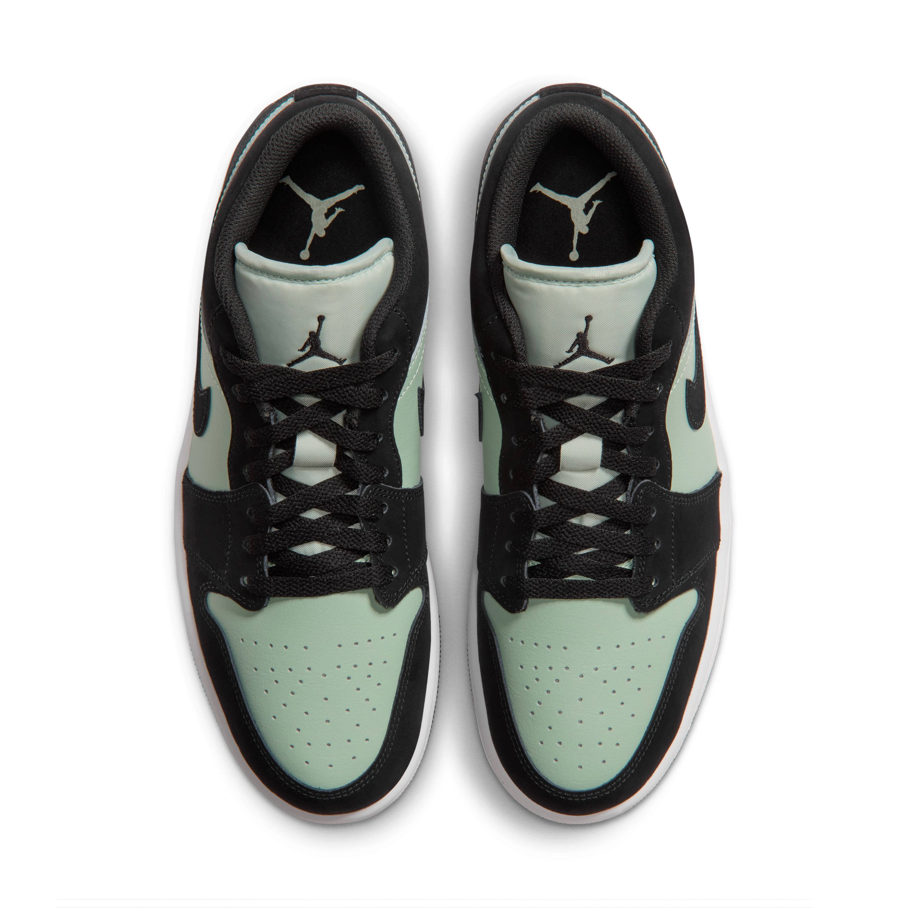 Air Jordan 1 Low Black Pistachio Frost 553558 054 middle