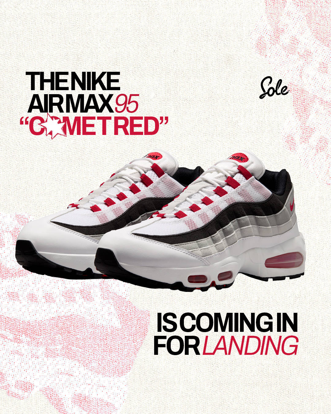 nike air max 95 big bubble red comet 4-5