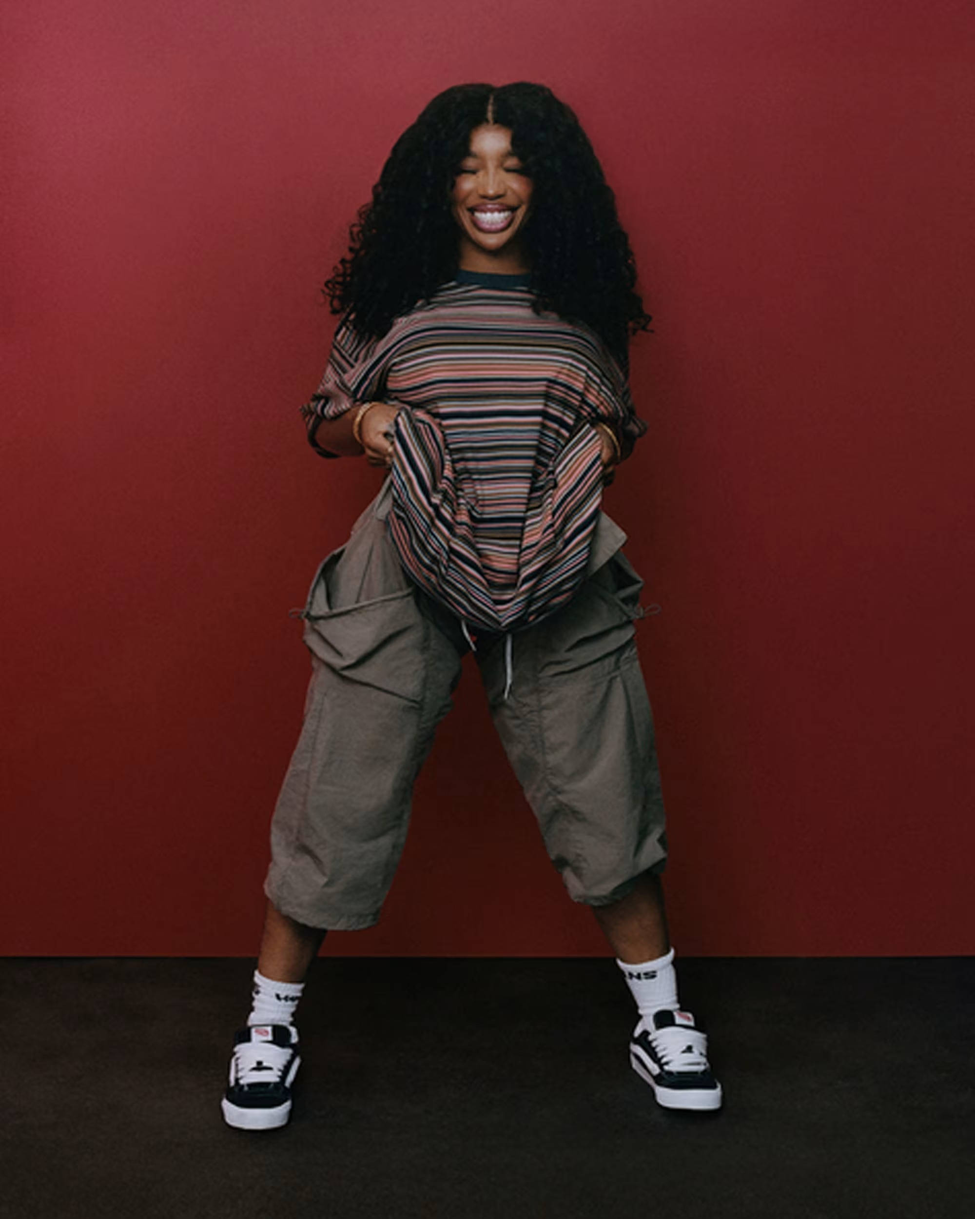 SZA wearing Knu Skool Vans