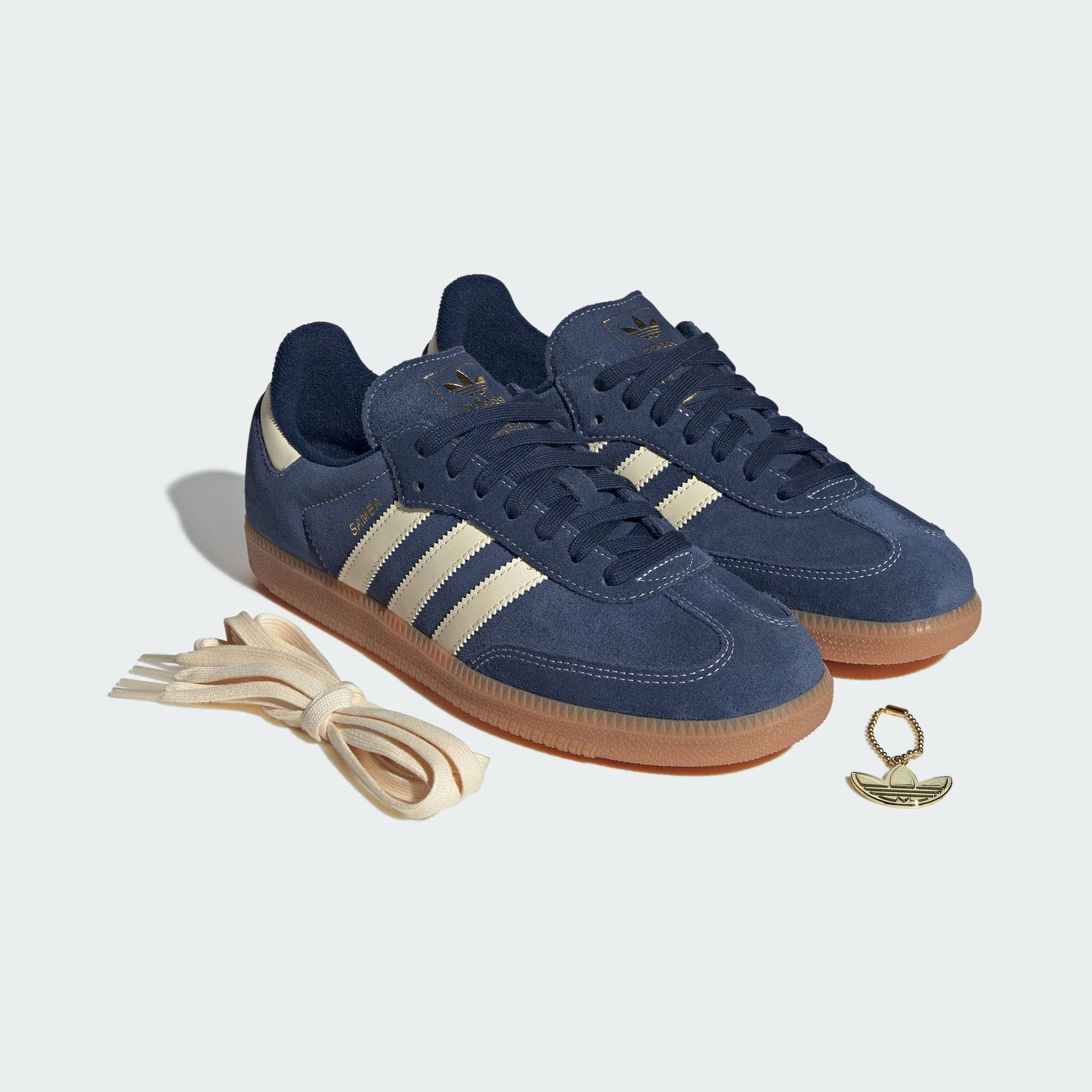 adidas Samba OG Night Indigo Warm Vanilla KK2273 side
