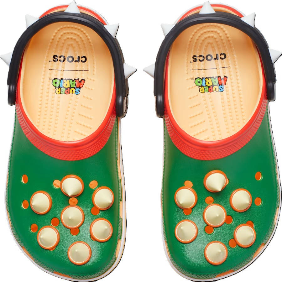 crocs classic clog bowser