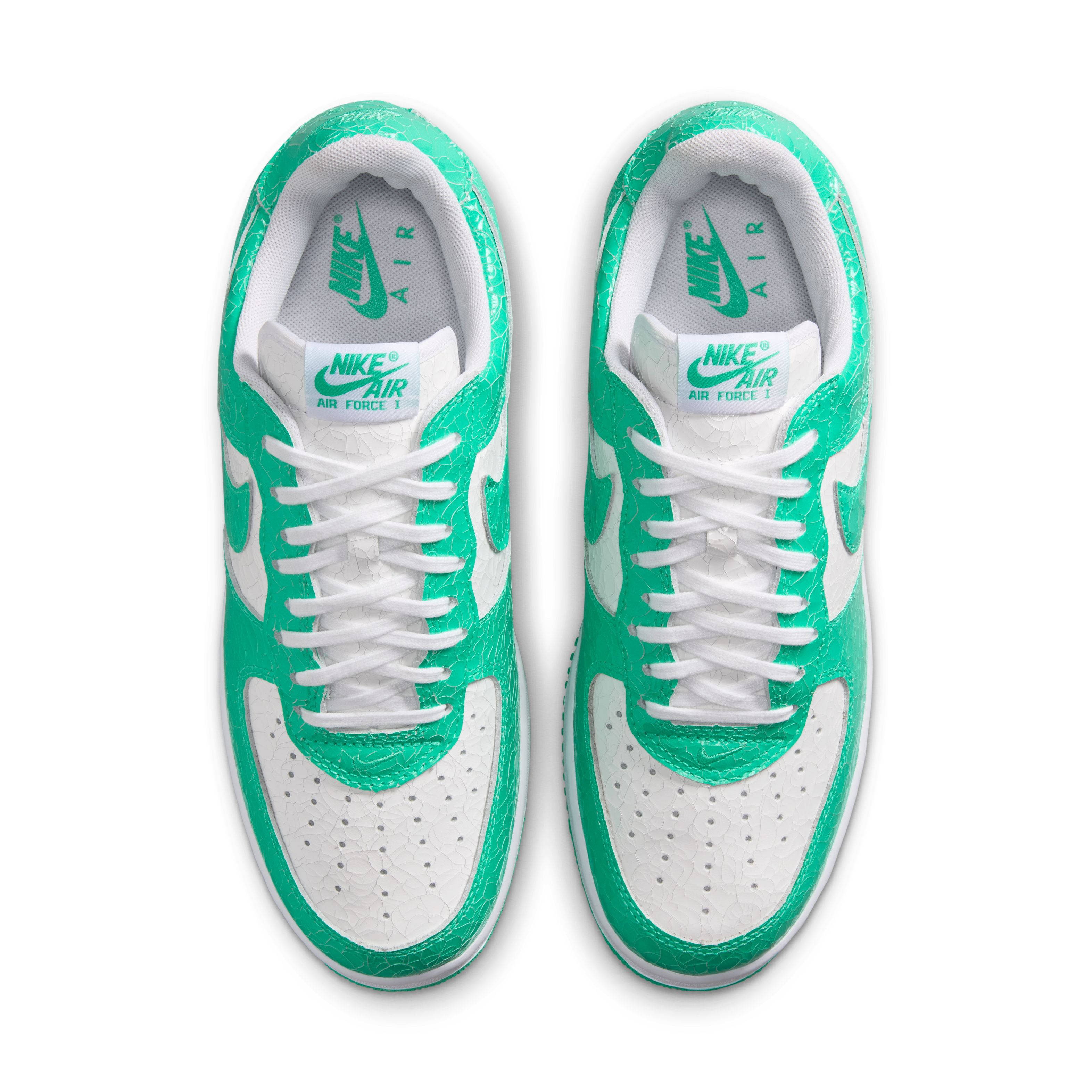 Nike Air Force 1 ’01 Cracked Leather Pack Menta White JA0248 001 middle