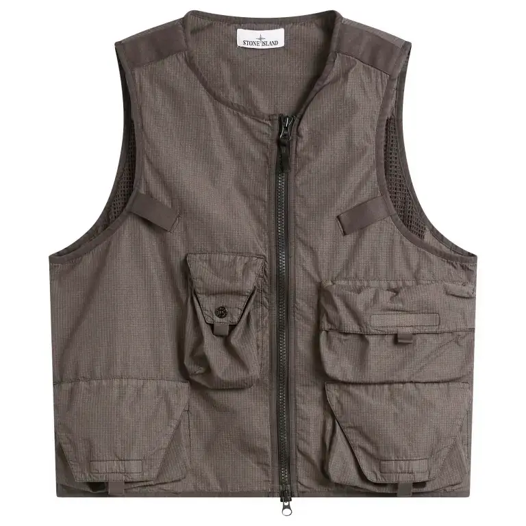 stone island vest