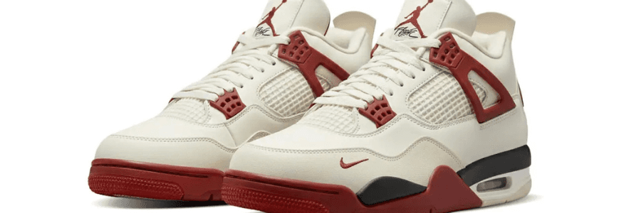 Nigel Sylvester x Air Jordan 4 Sail Cinnabar