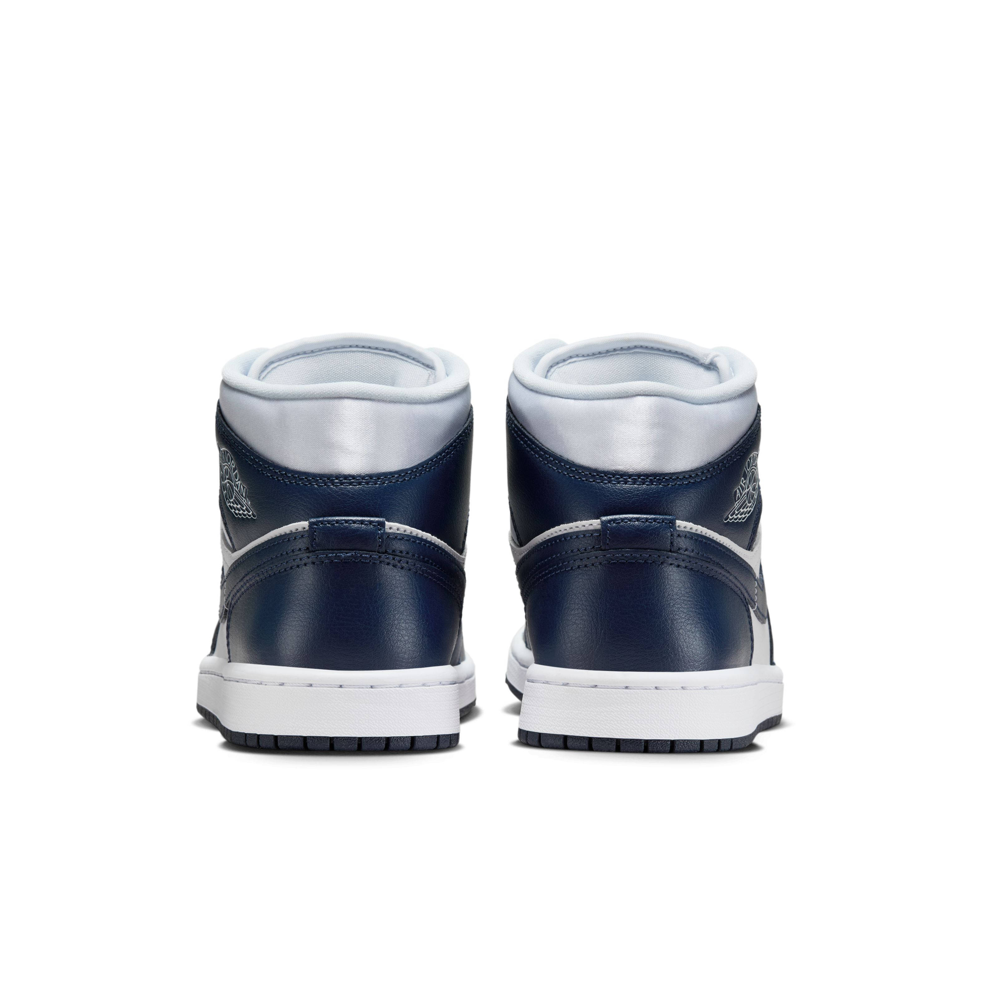 Air Jordan 1 Mid Football Grey Navy FZ8777 044 back