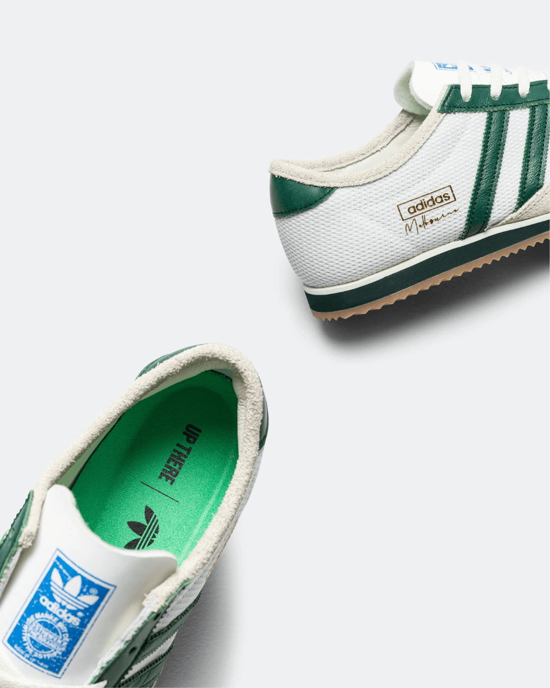 UP THERE x adidas Melbourne White Dark Green